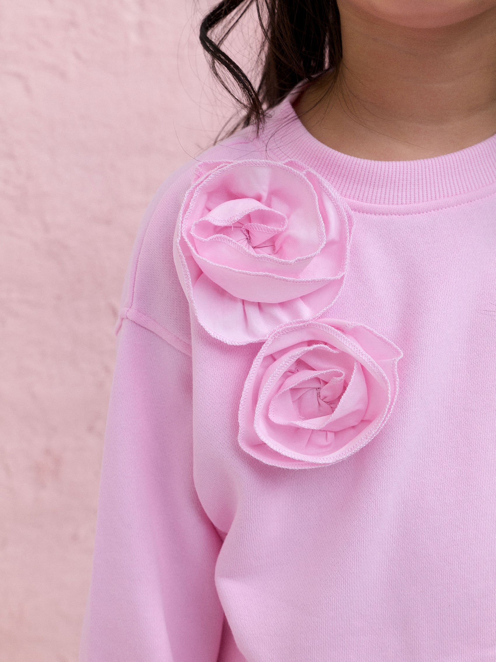 AIIZ Girl's Graphic Sweatshirt