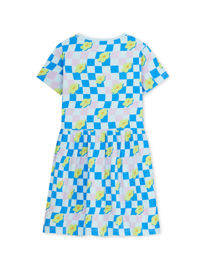 AIIZ Girl's Printed Jersey Dress
