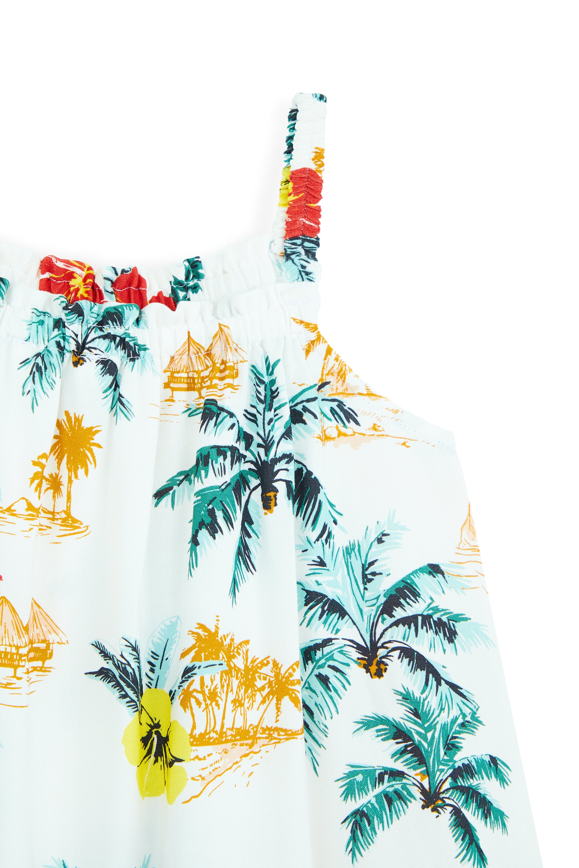 AIIZ Kids’ Summer Floral Dress – 100% Rayon