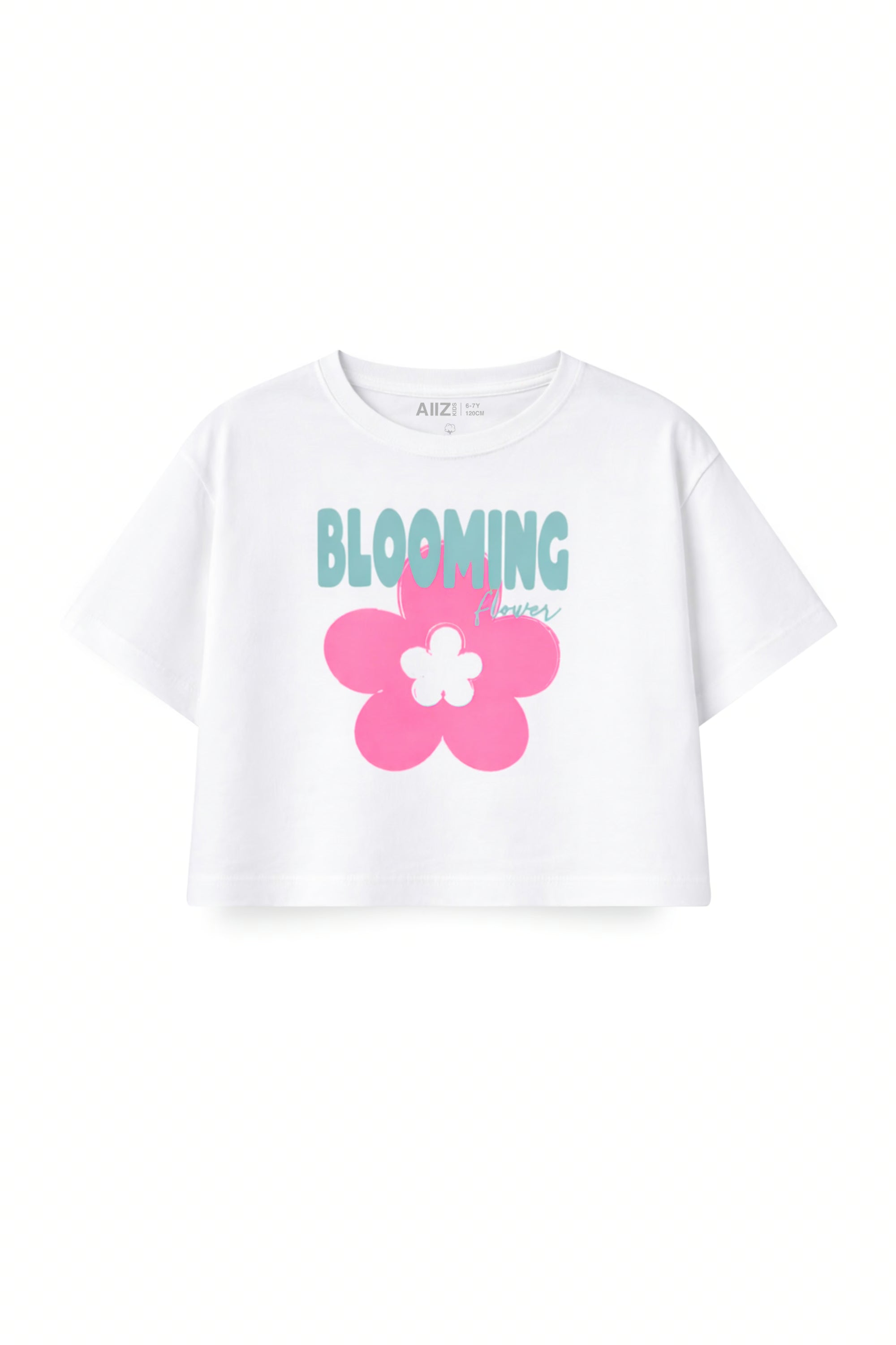 AIIZ Girl's 2-Piece T-Shirt and Shorts Set