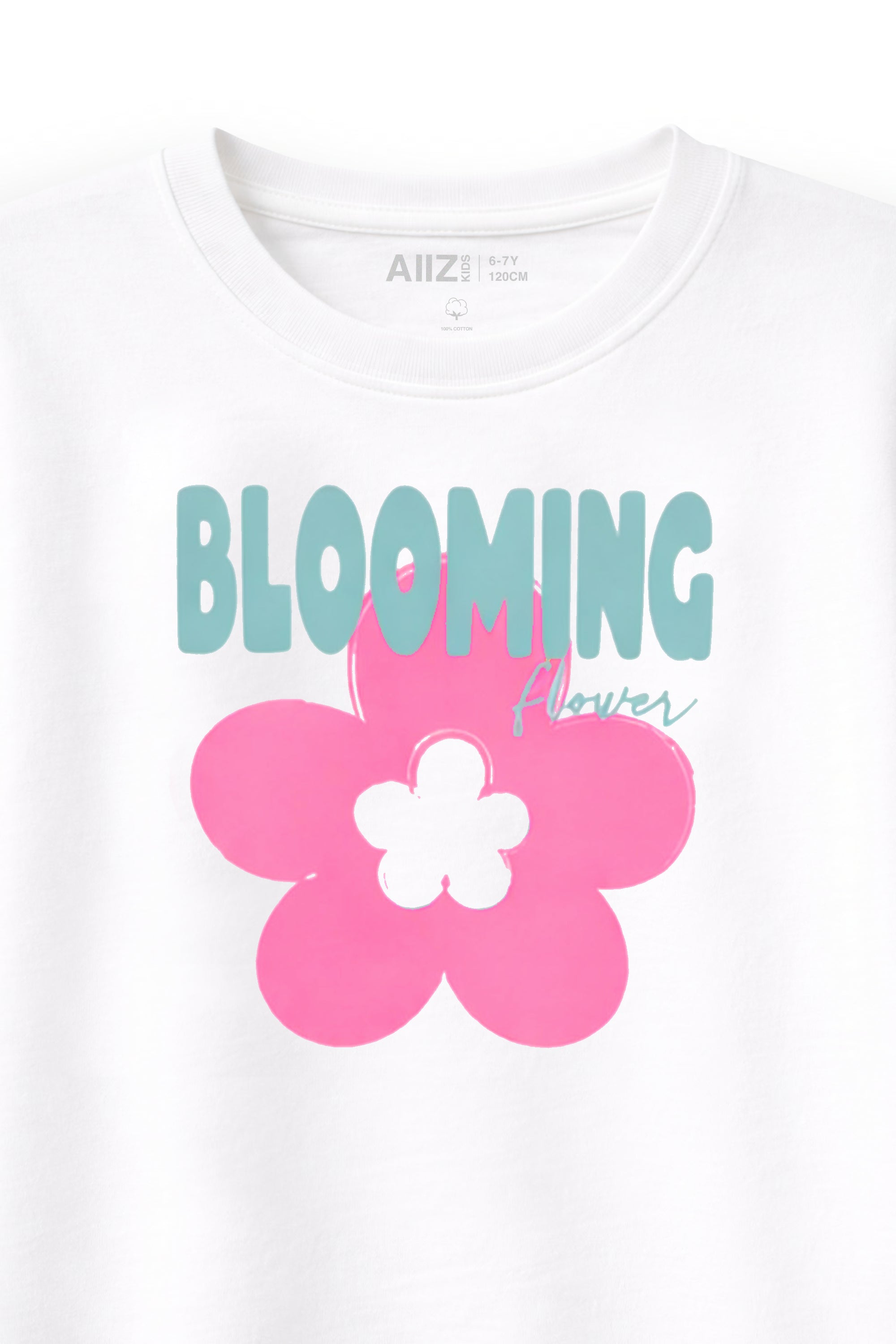 AIIZ Girl's 2-Piece T-Shirt and Shorts Set