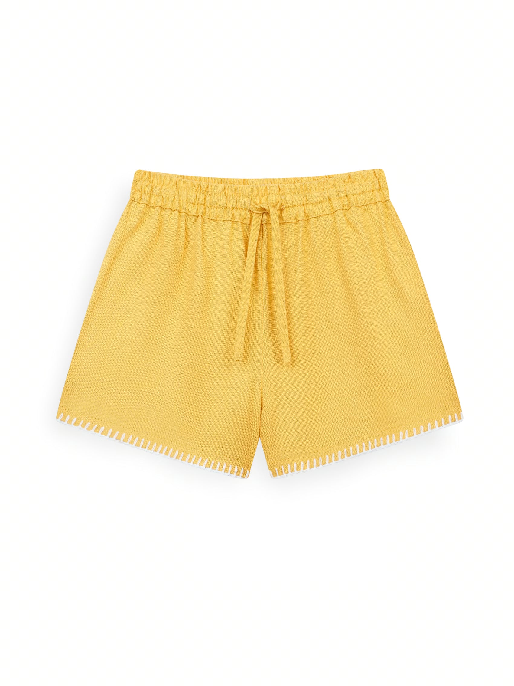 AIIZ Gril's Easy Shorts (Mustard / 4-5Y)