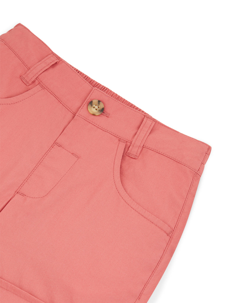 AIIZ Girl's Elastic Waist Shorts