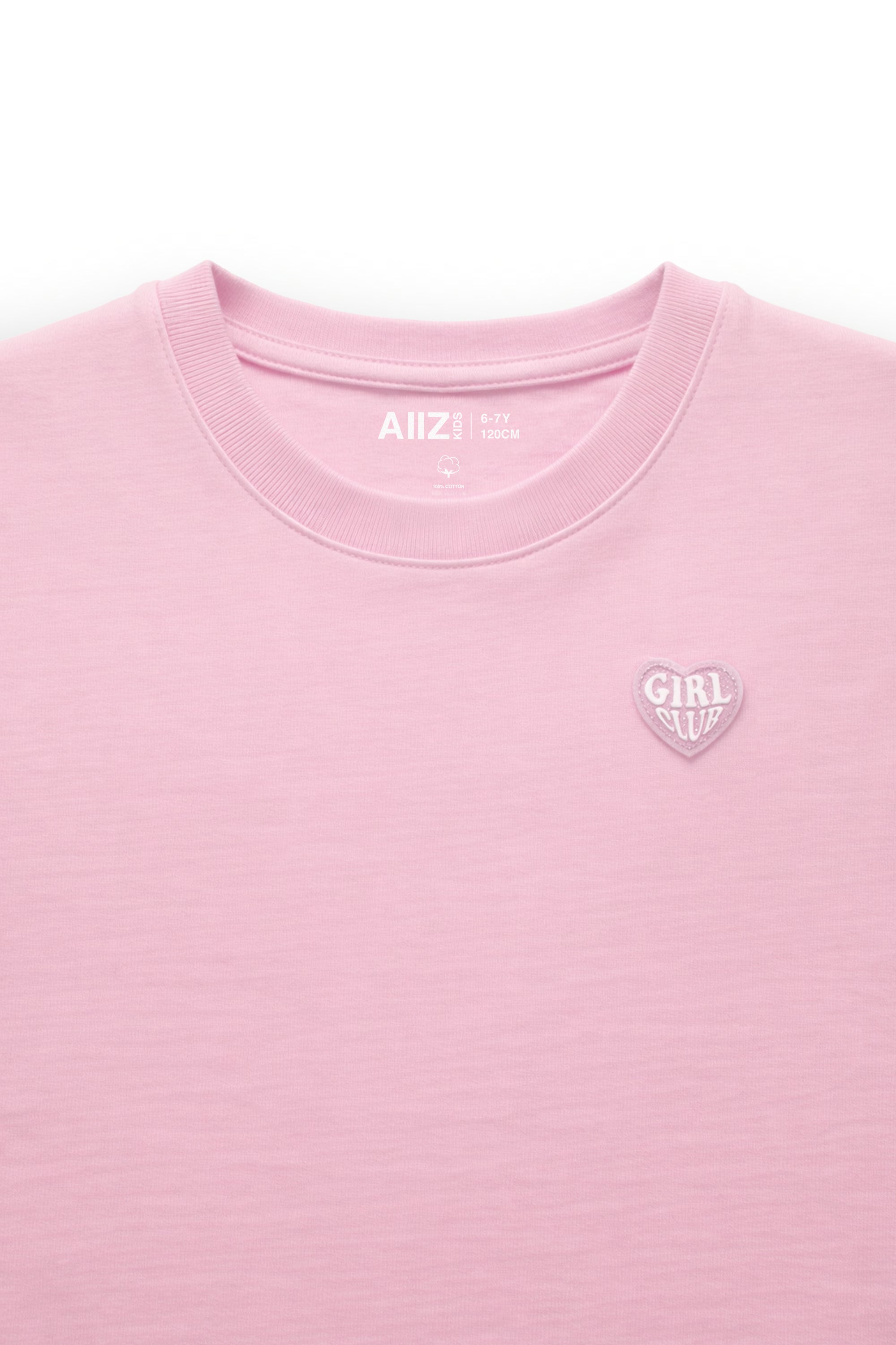 AIIZ Girl's Loose fit T-Shirt