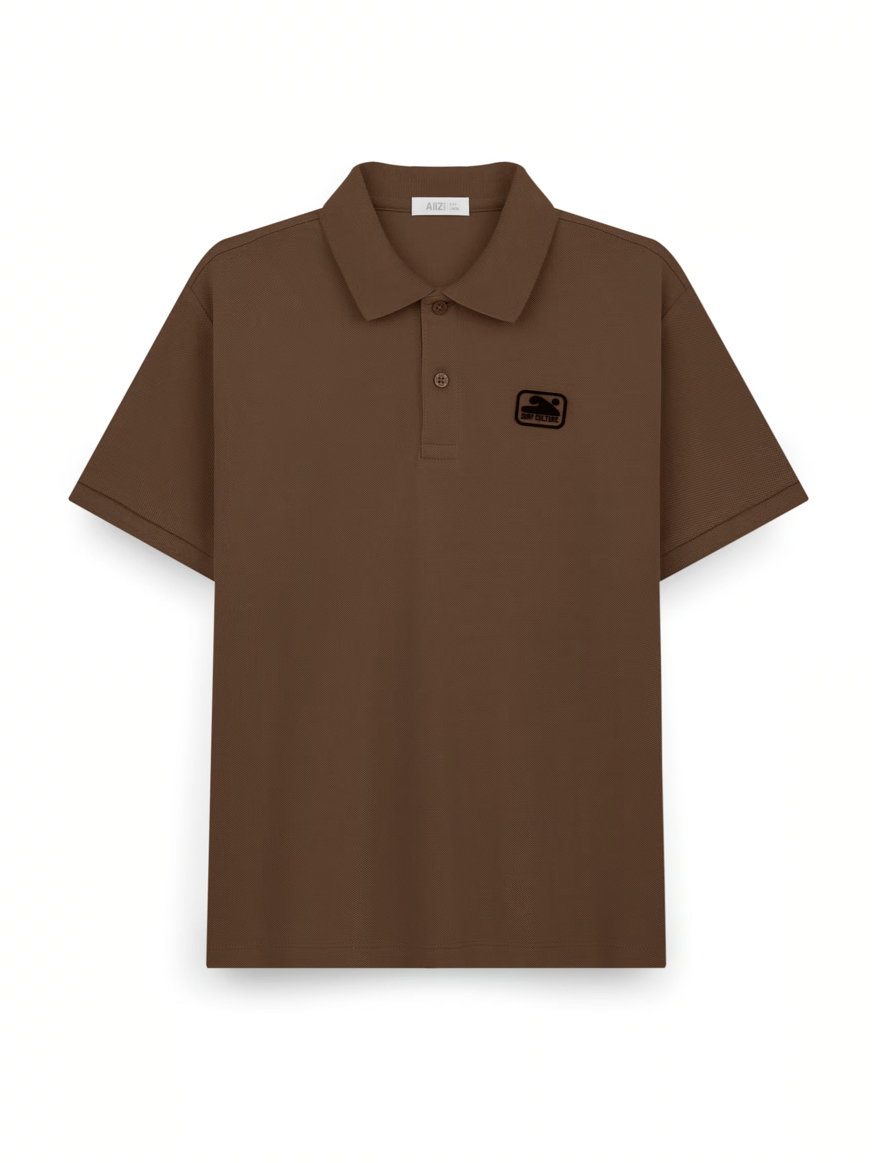 AIIZ Boy's Pique Polo Shirt