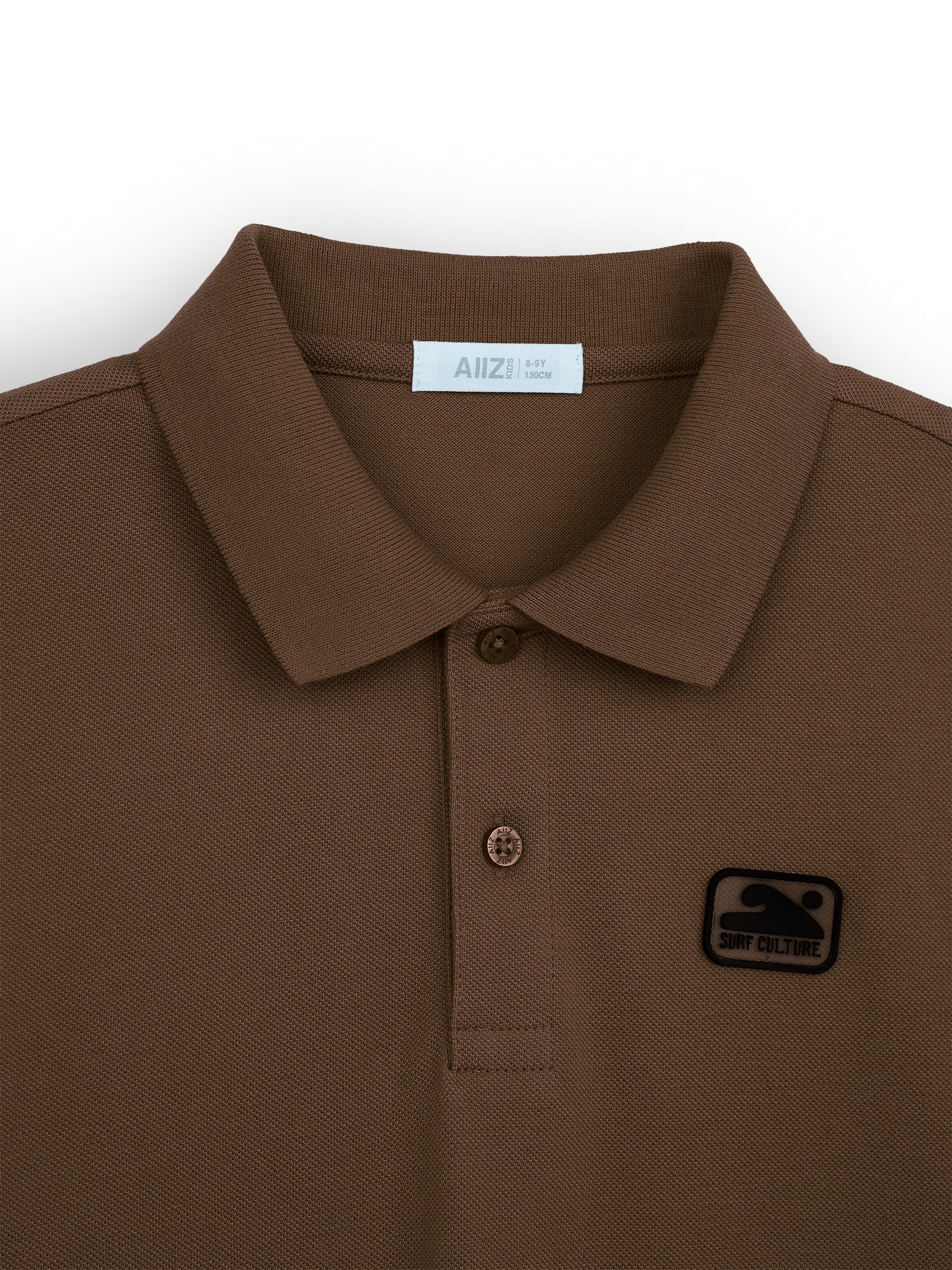 AIIZ Boy's Pique Polo Shirt