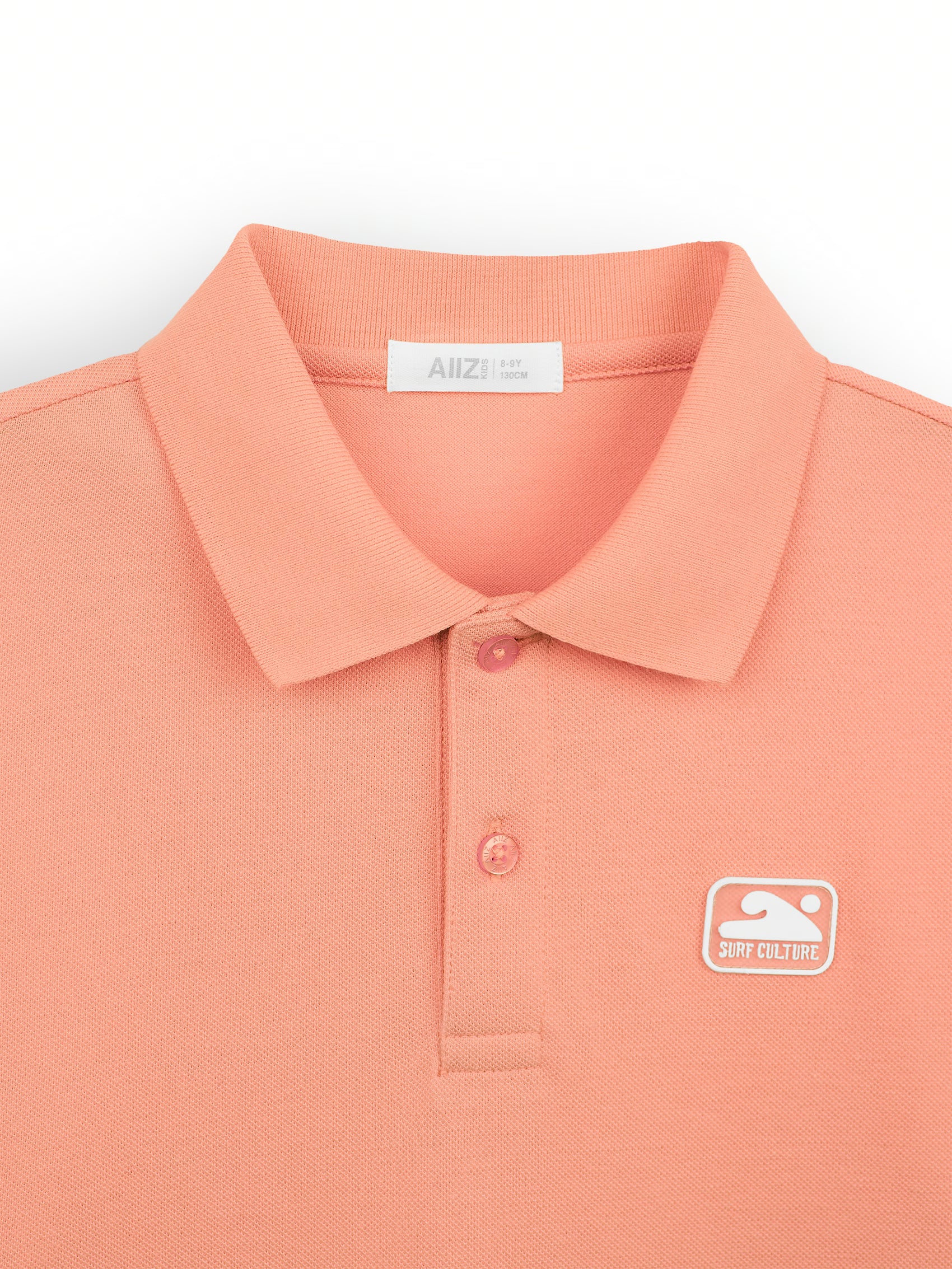 AIIZ Boy's Pique Polo Shirt