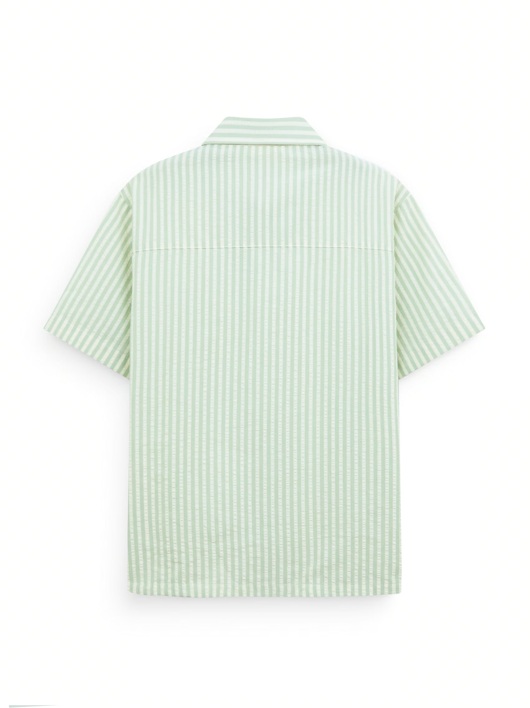 AIIZ Boy's Striped Short Sleeve Shirt