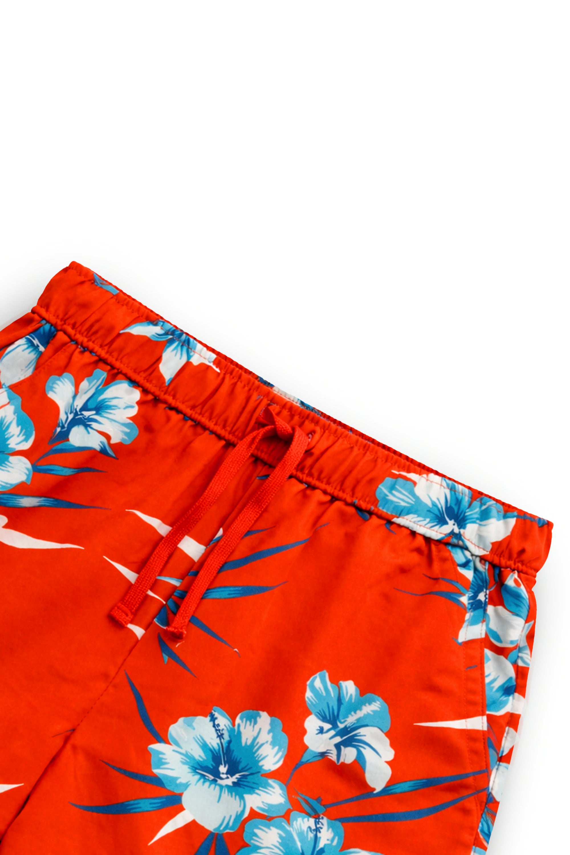 AIIZ Kids’ Songkran Floral Shorts – 100% Rayon