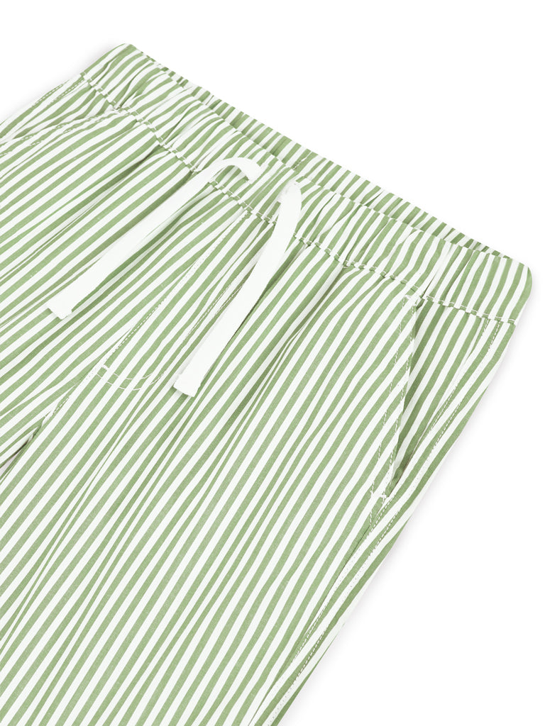 AIIZ Boy's Striped Easy Shorts
