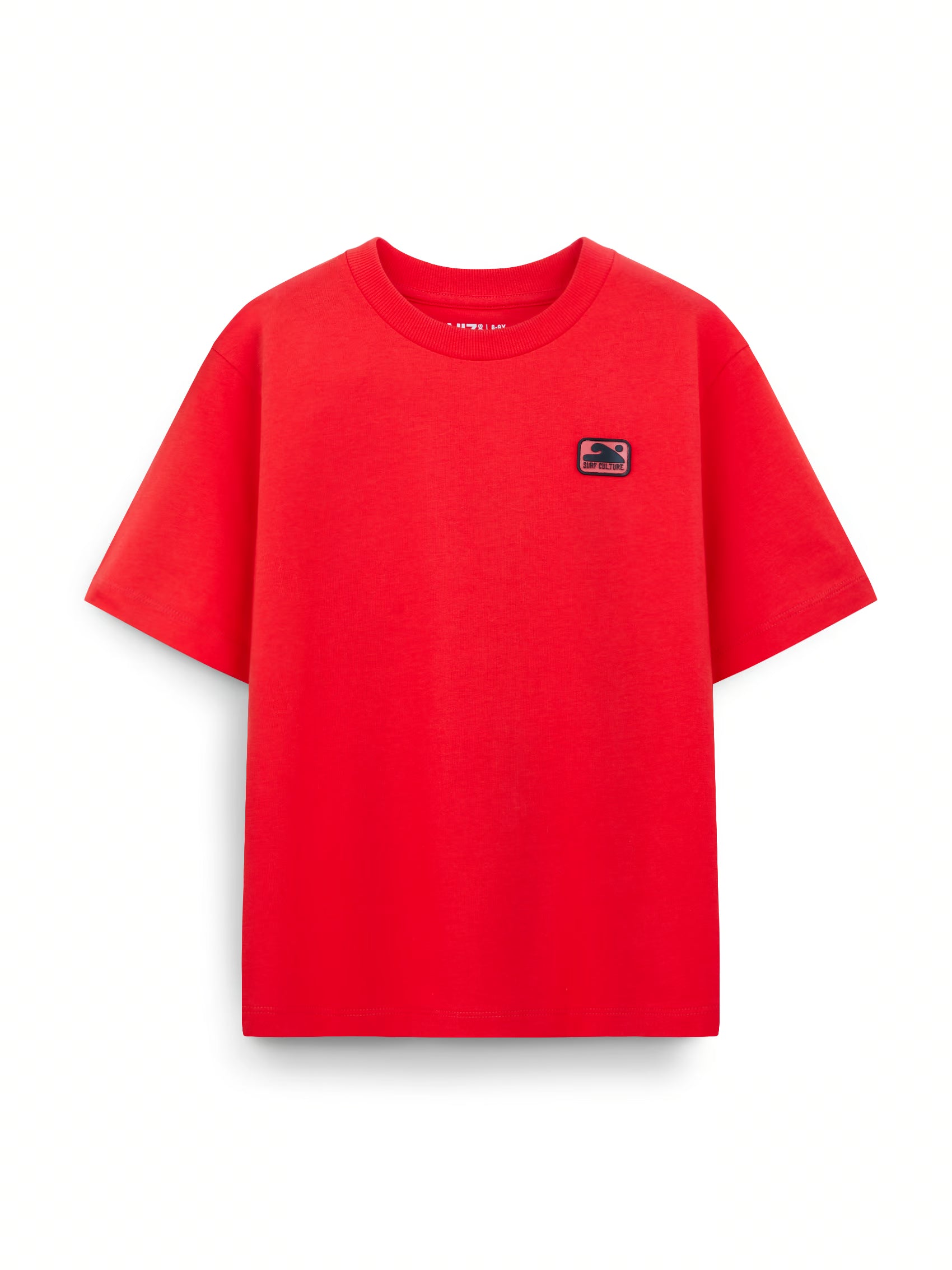 AIIZ Boy’s Cotton T-Shirt (Red / 4-5Y)