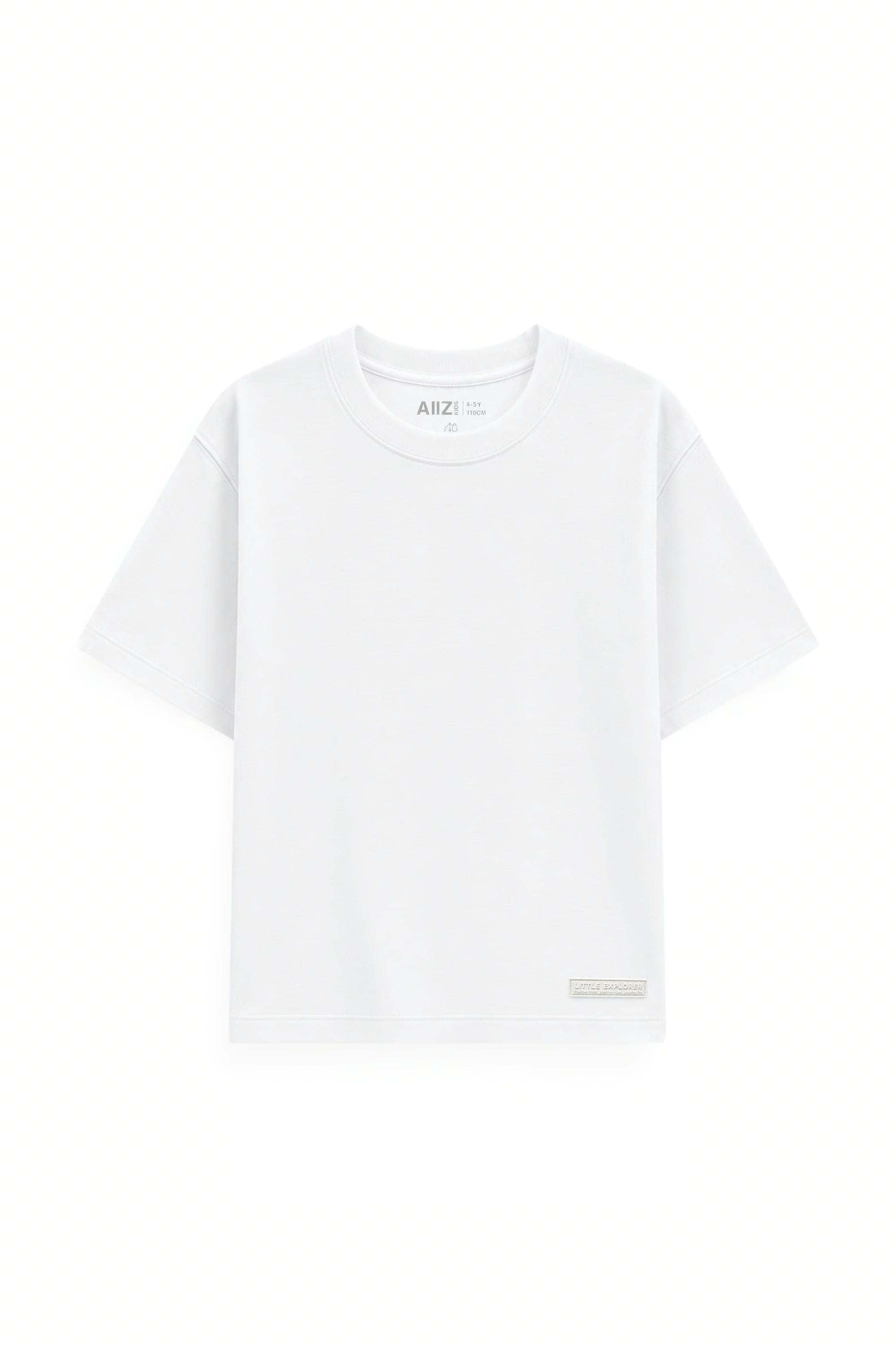 AIIZ Boy's Short Sleeve T-Shirt Cotton Blend
