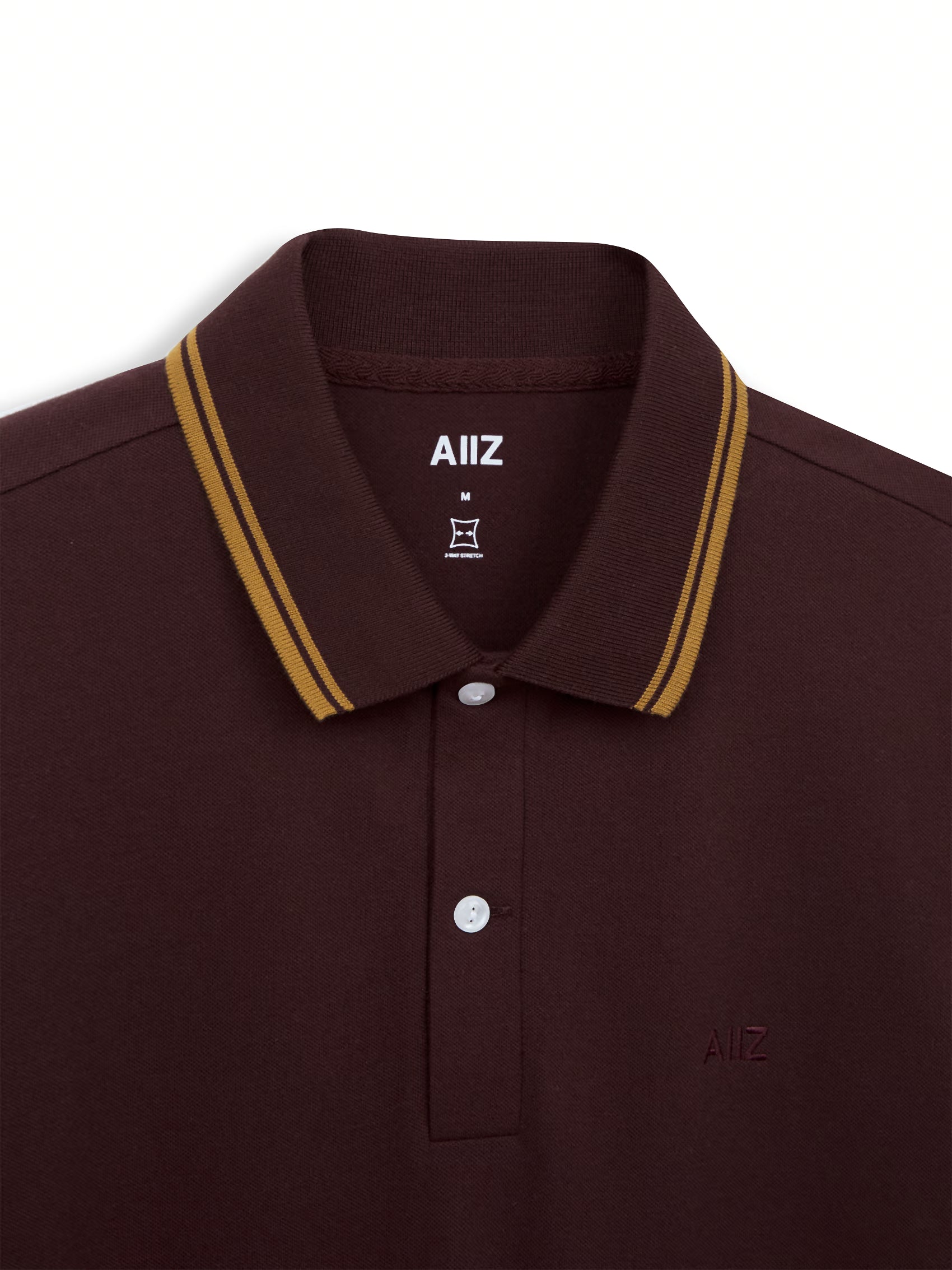 AIIZ Men’s Tipping Polo Shirt