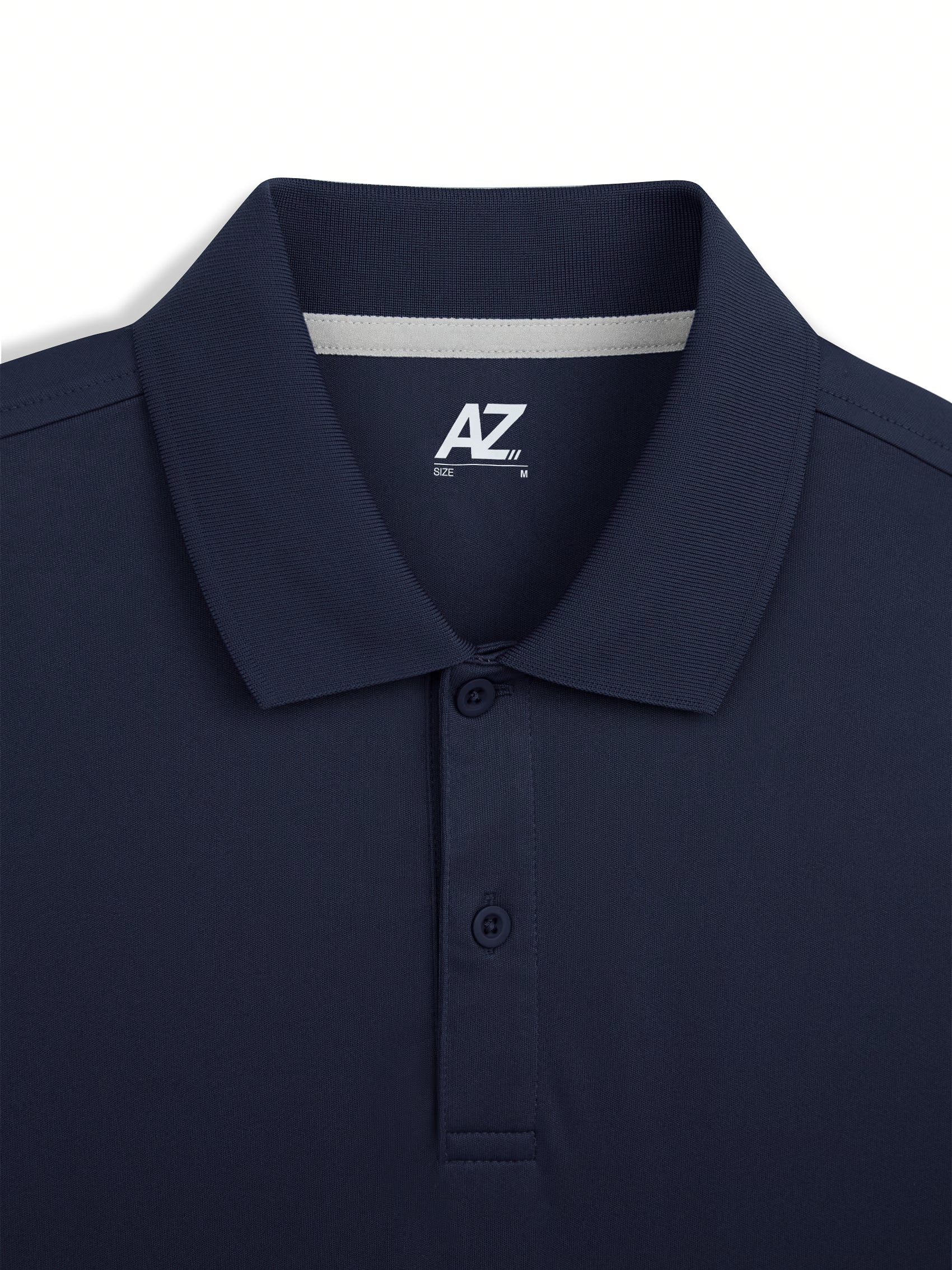 AIIZ Men's Quick Dry Active Polo Shirt