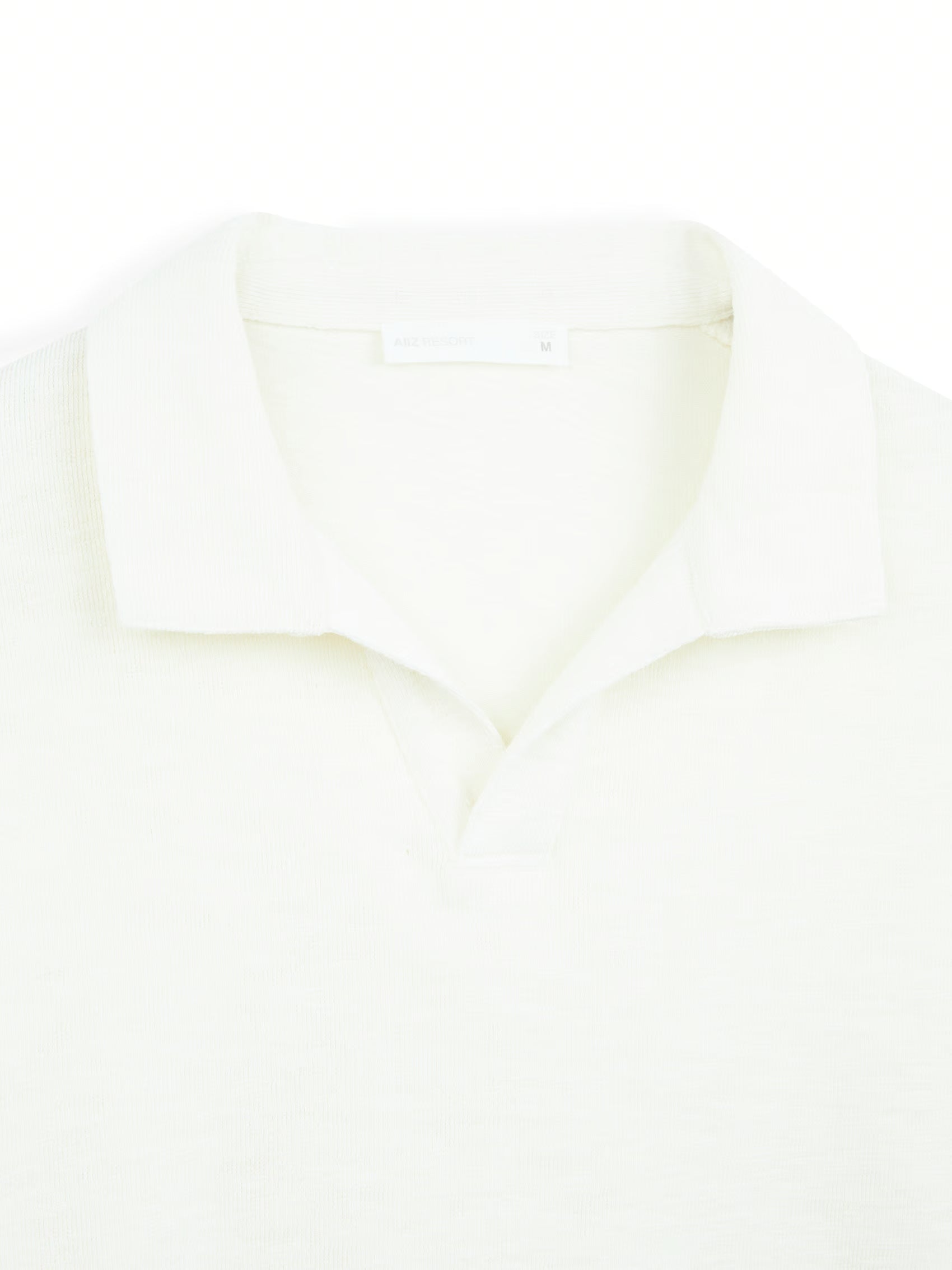 AIIZ Men's Open Collar Polo Shirt