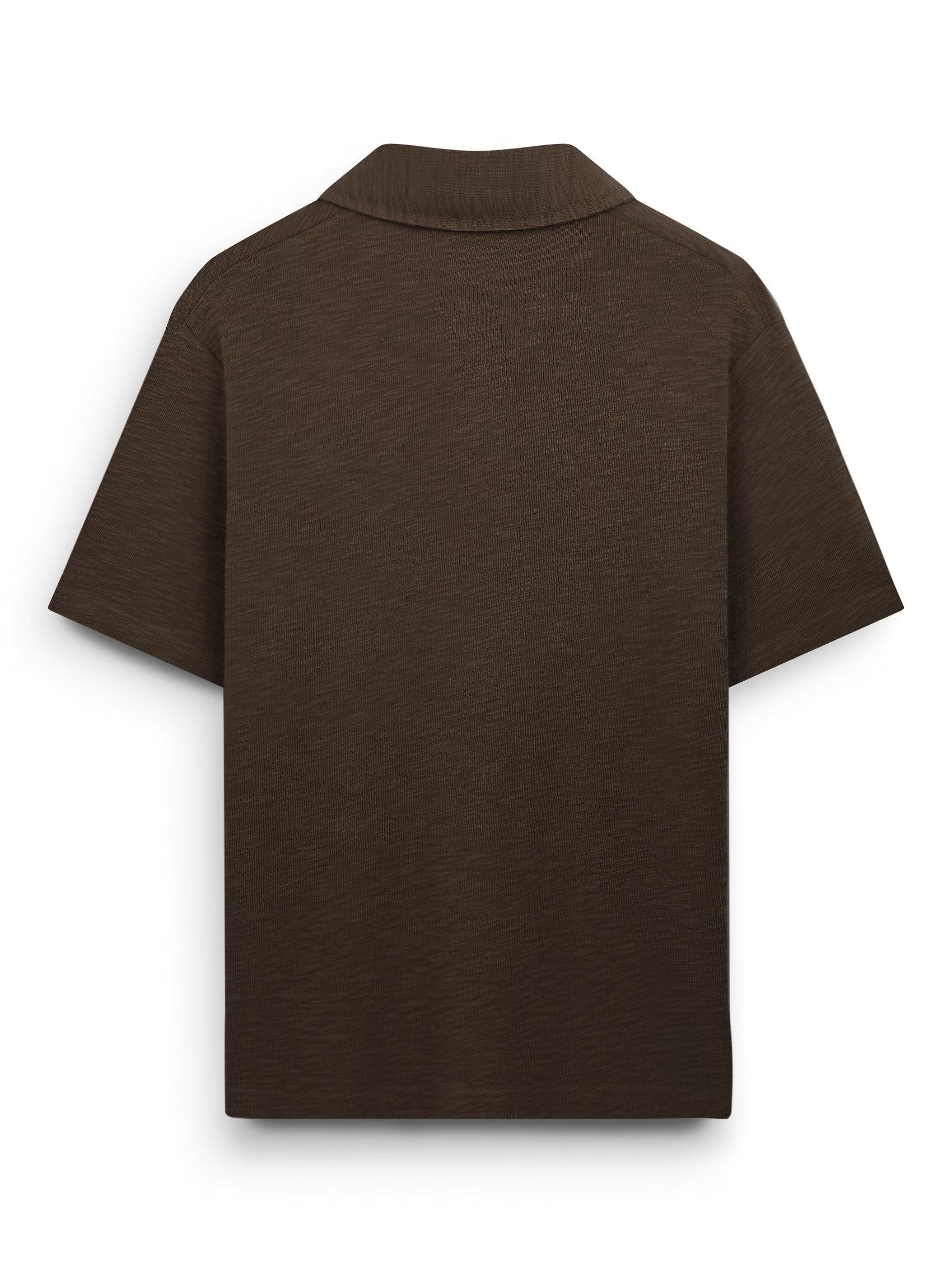 AIIZ Men's Open Collar Polo Shirt