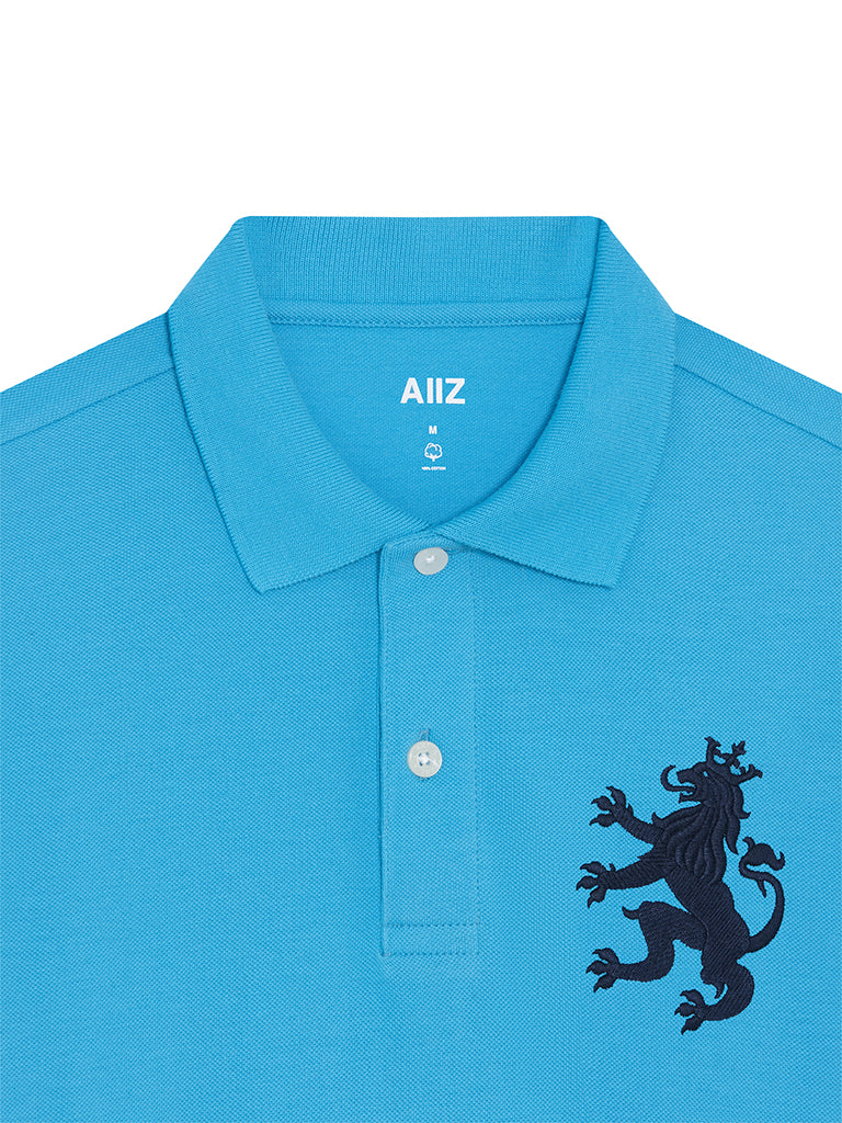 Men's Big Lion Pique Polo Shirts