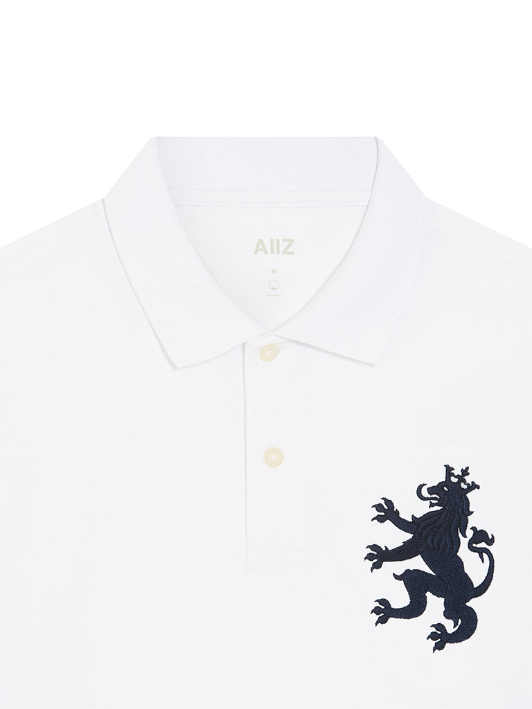 Men's Big Lion Pique Polo Shirts