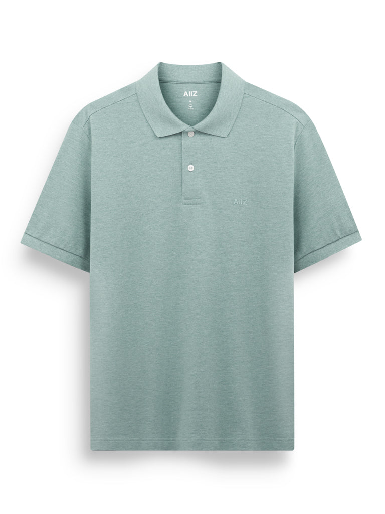 Men's Top-Dyed Polo Shirt (Top Dyed Green / S)