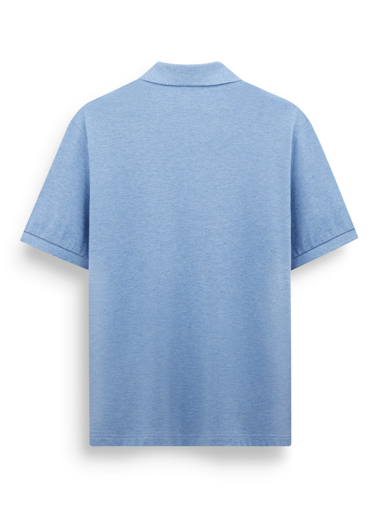 Men's Top-Dyed Polo Shirt
