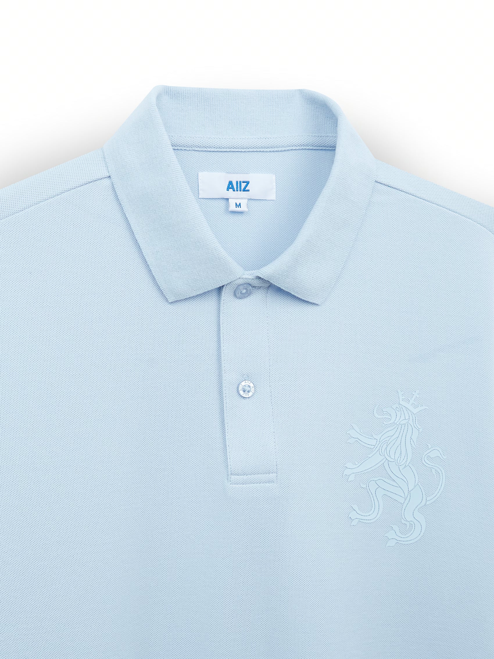 Men's Big Lion Pique Polo Shirt