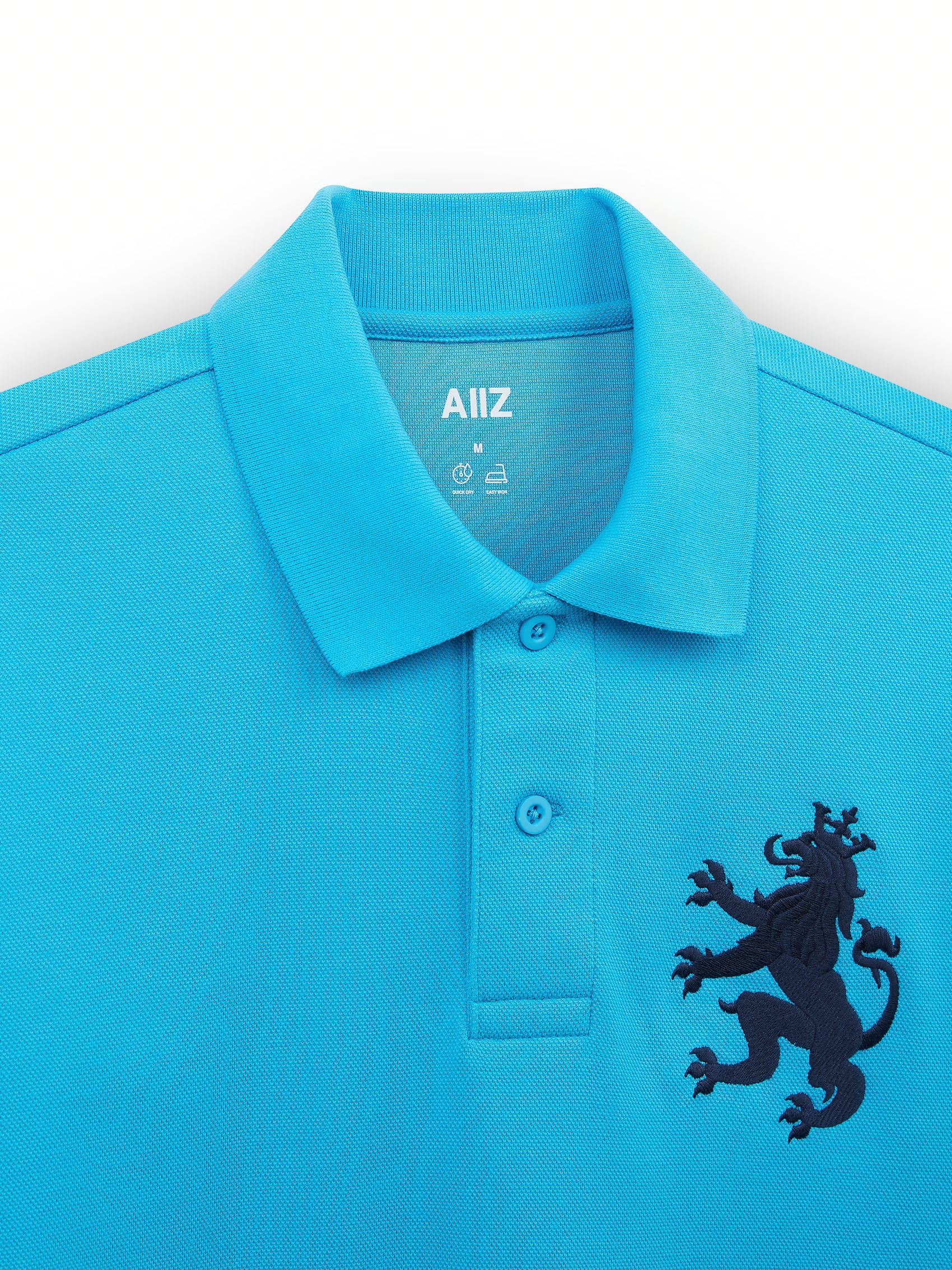 Men's Big Lion Pique Polo Shirt