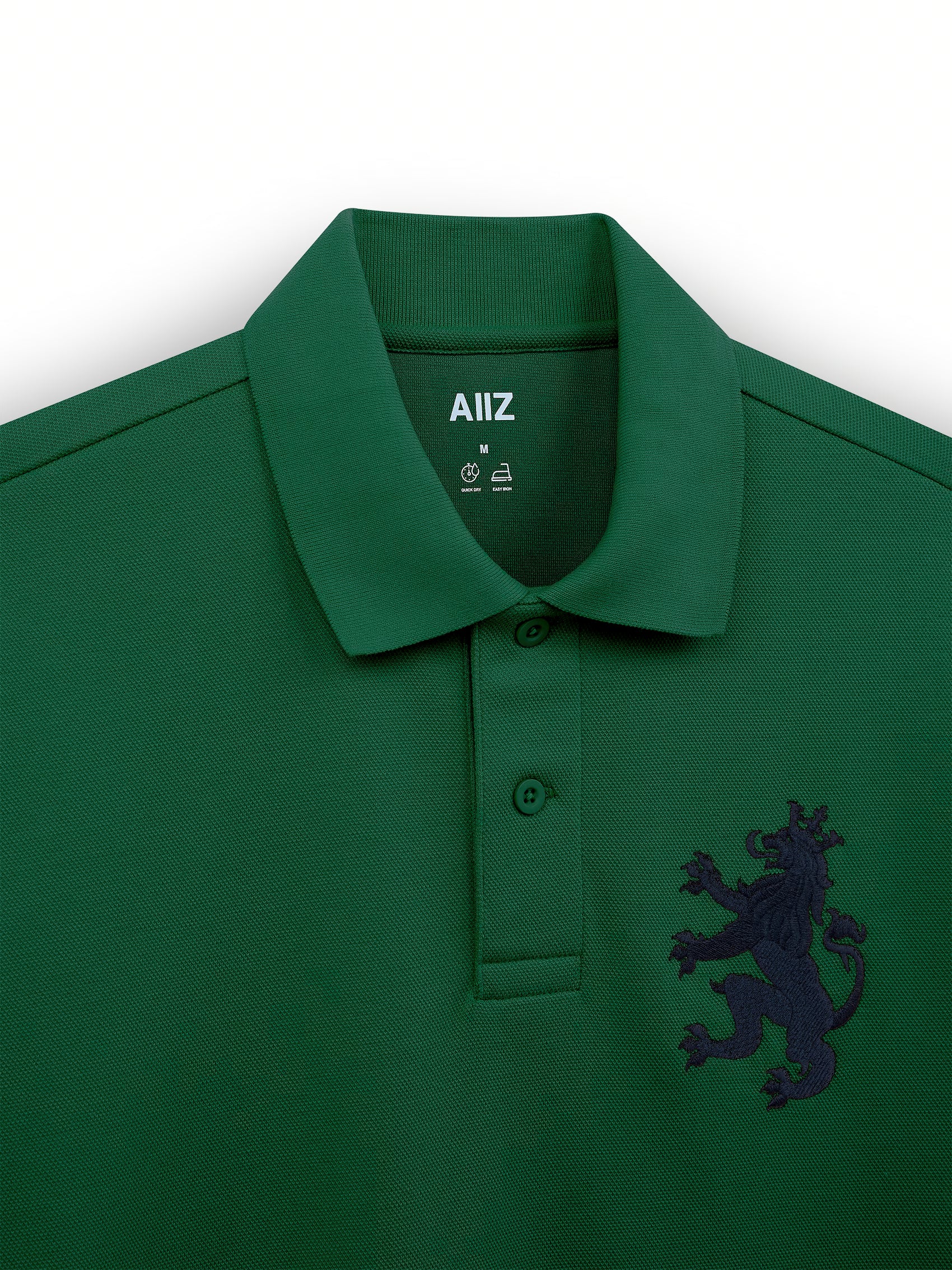 Men's Big Lion Pique Polo Shirt