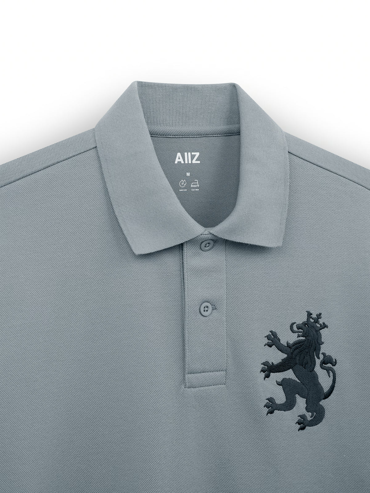 Men's Big Lion Pique Polo Shirt