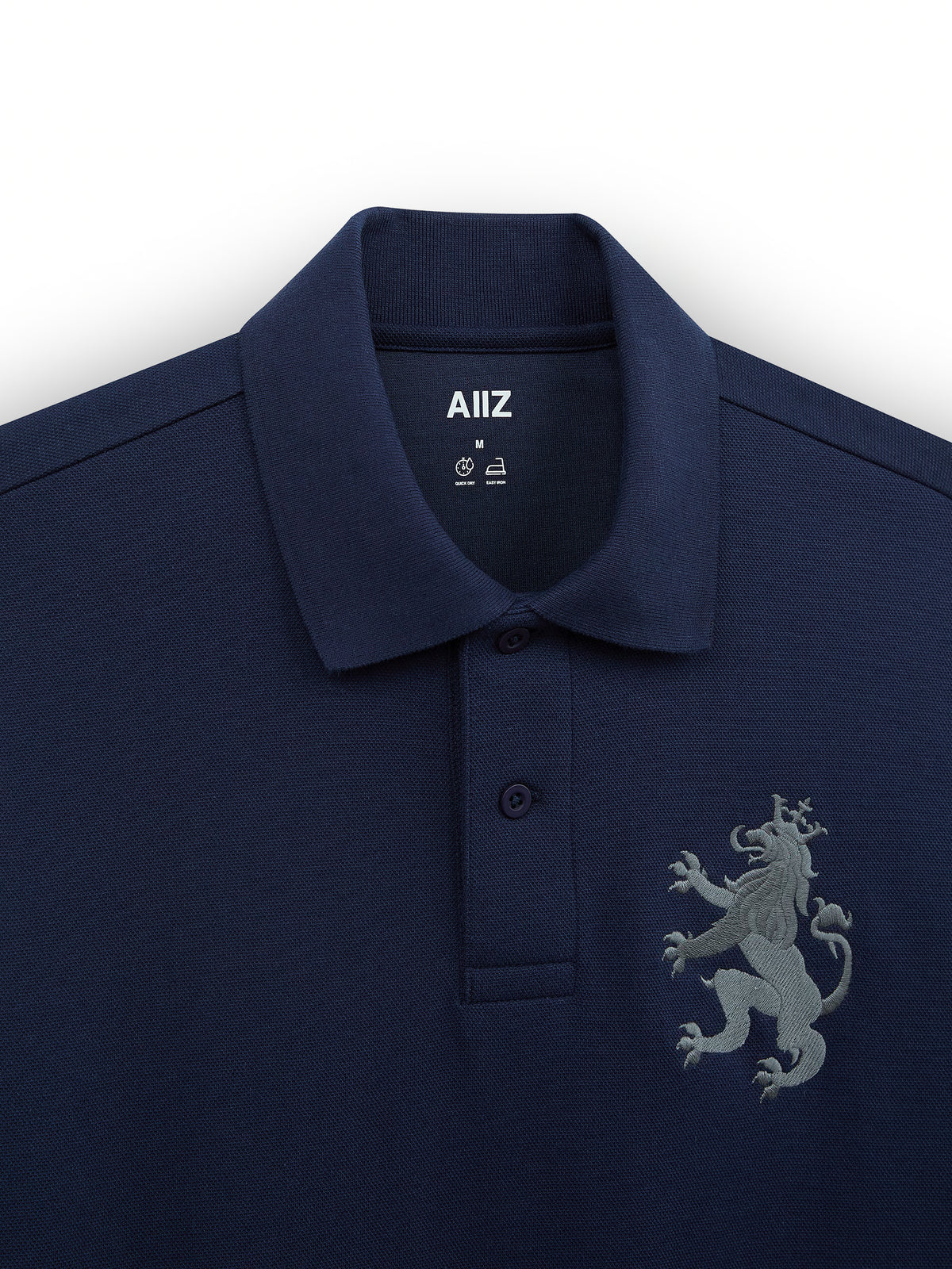 Men's Big Lion Pique Polo Shirt