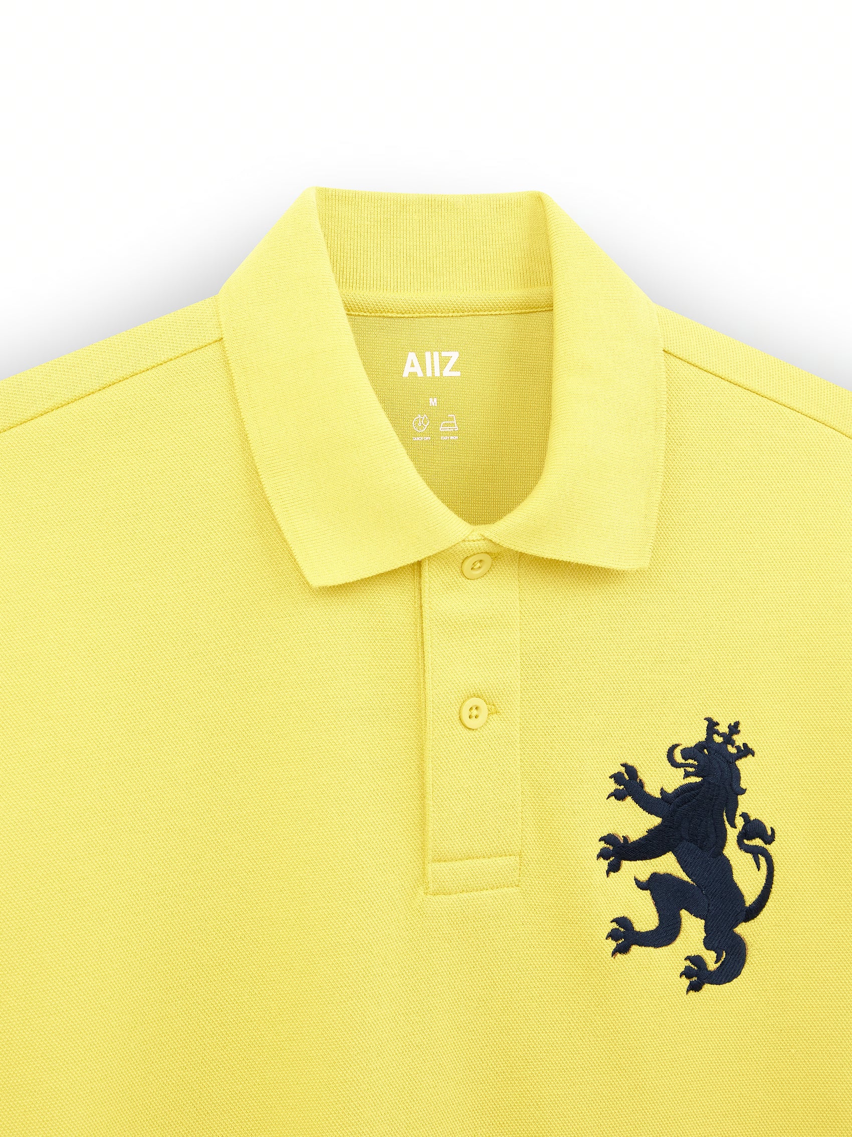 Men's Big Lion Pique Polo Shirt
