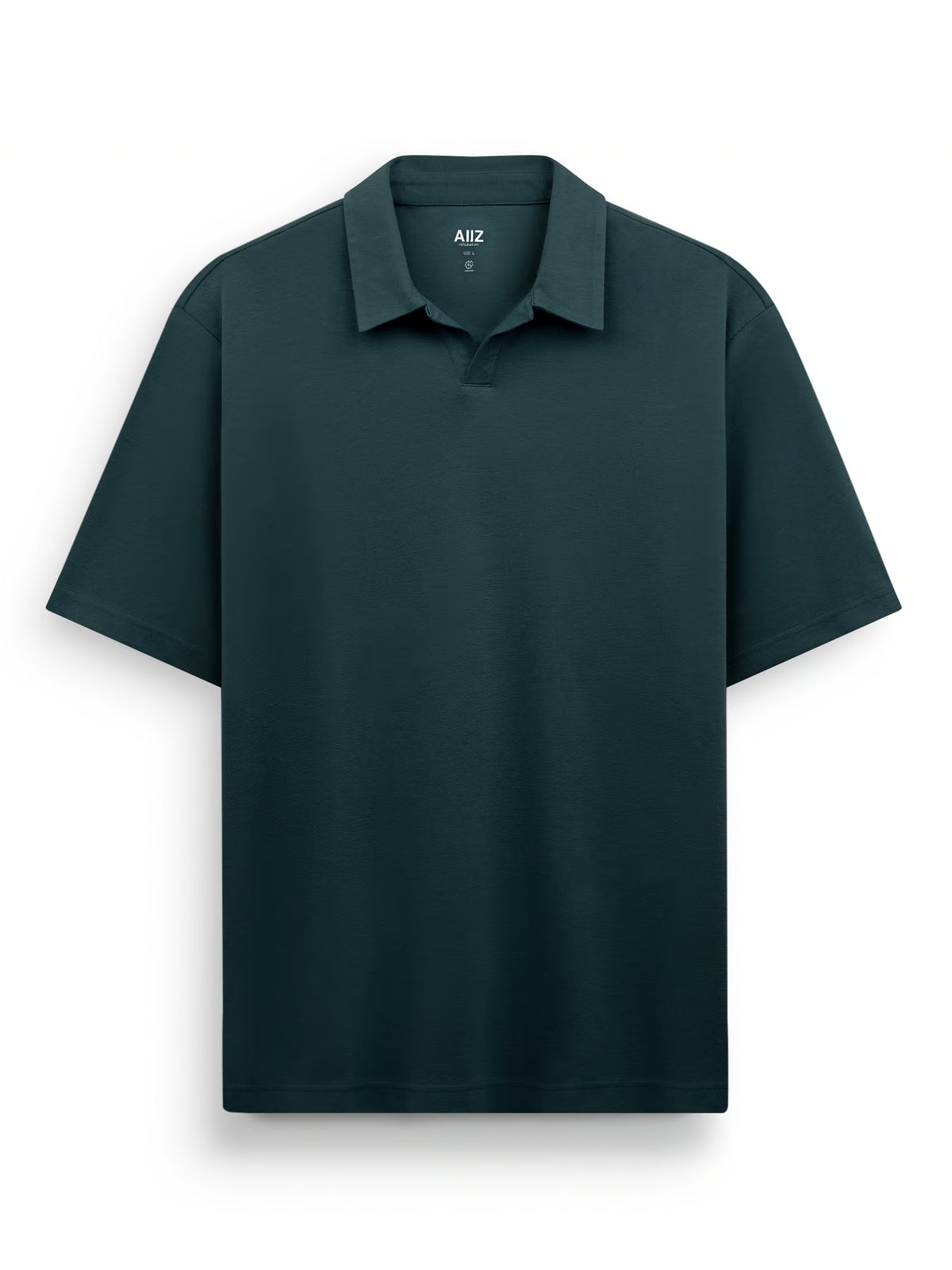 AIIZ Men’s Open Collar Polo Shirt