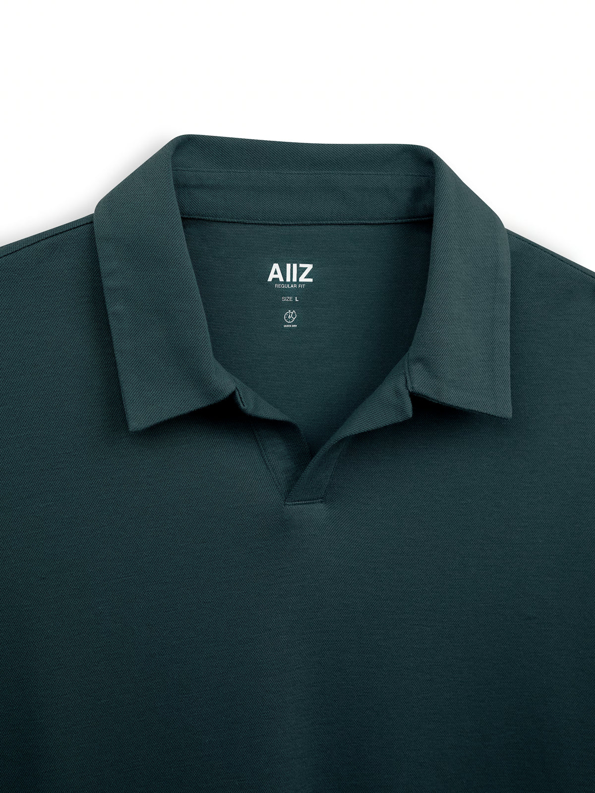 AIIZ Men’s Open Collar Polo Shirt