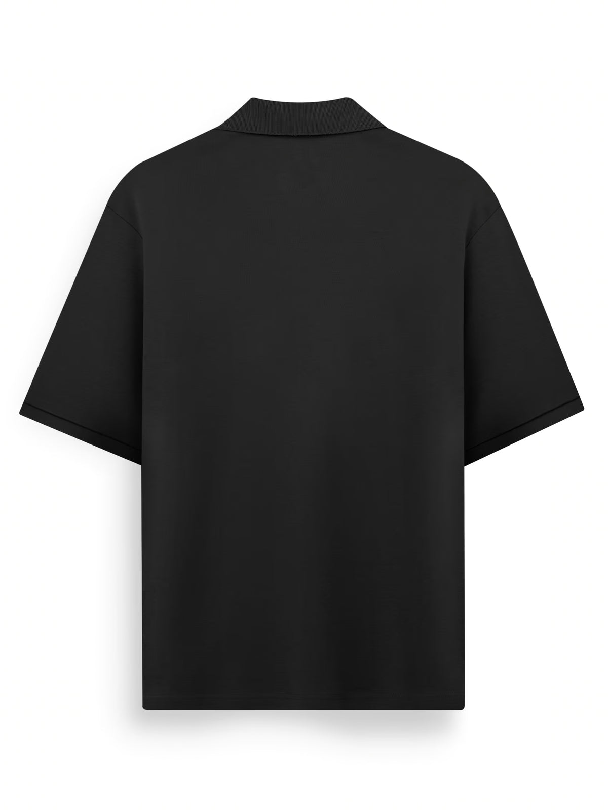AIIZ Men's Open Collar Polo Shirt