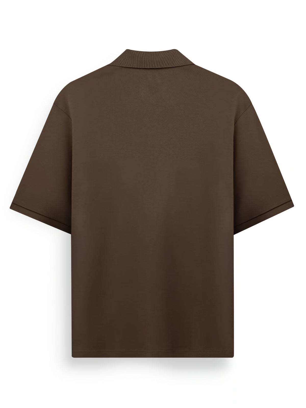 AIIZ Men's Open Collar Polo Shirt