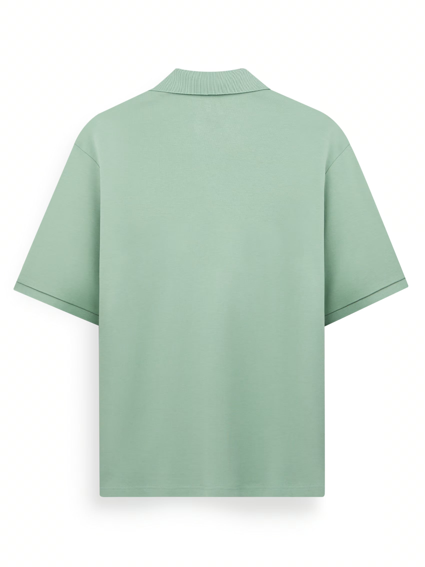AIIZ Men's Open Collar Polo Shirt