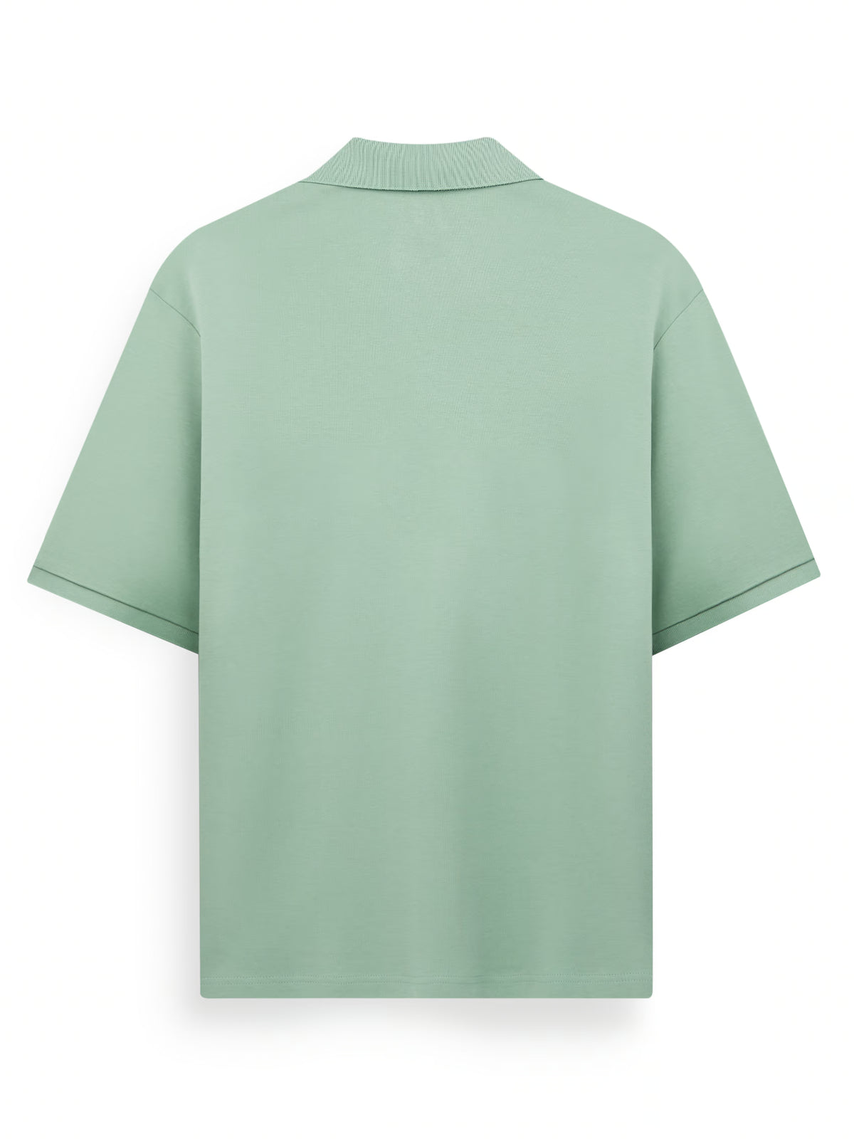 AIIZ Men's Open Collar Polo Shirt