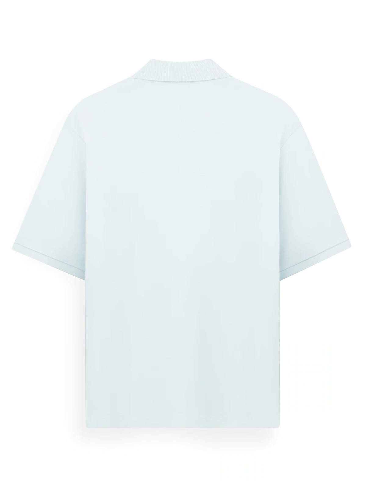 AIIZ Men's Open Collar Polo Shirt