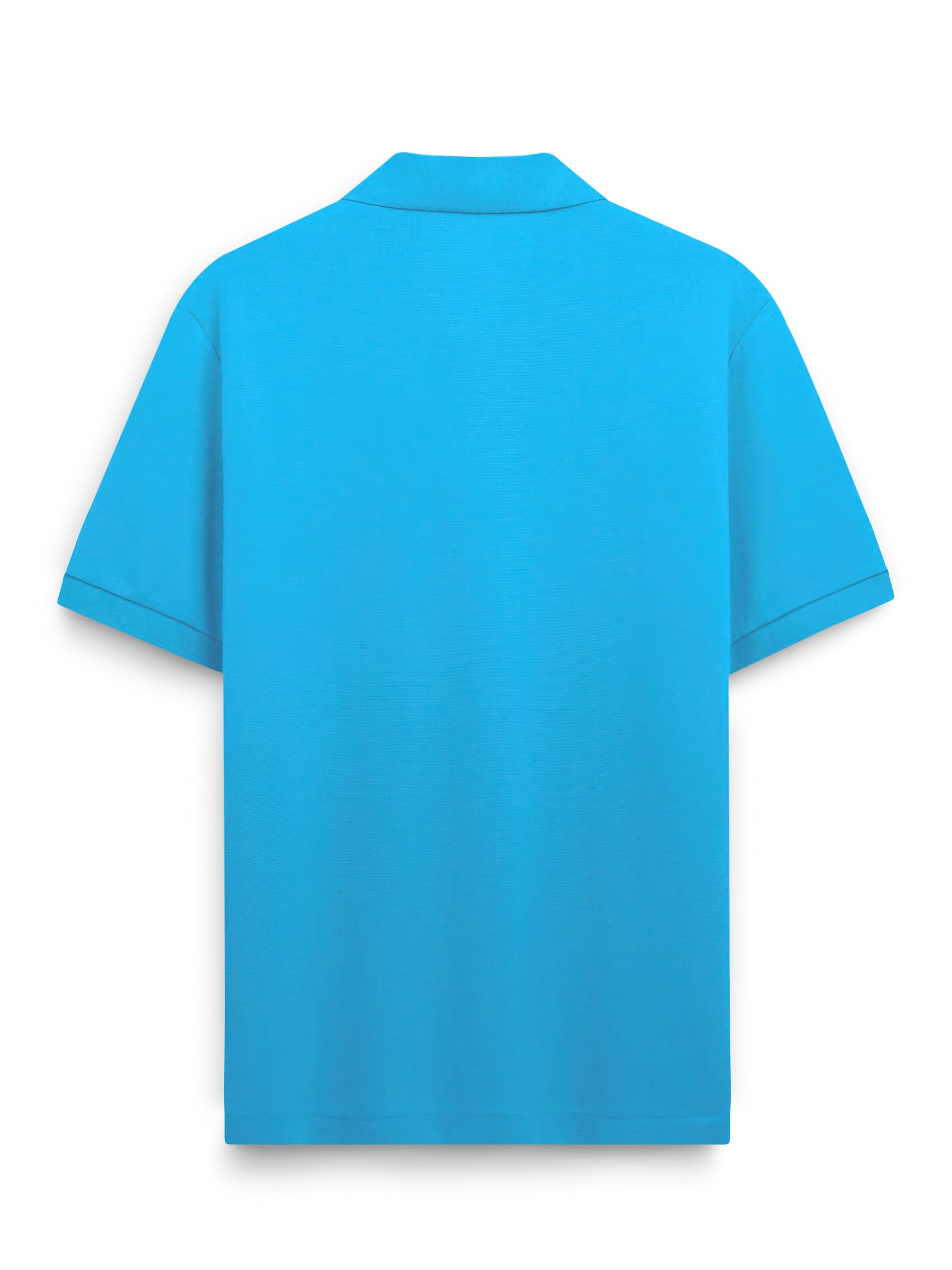 AIIZ Men's Big Lion Pique Polo Shirt