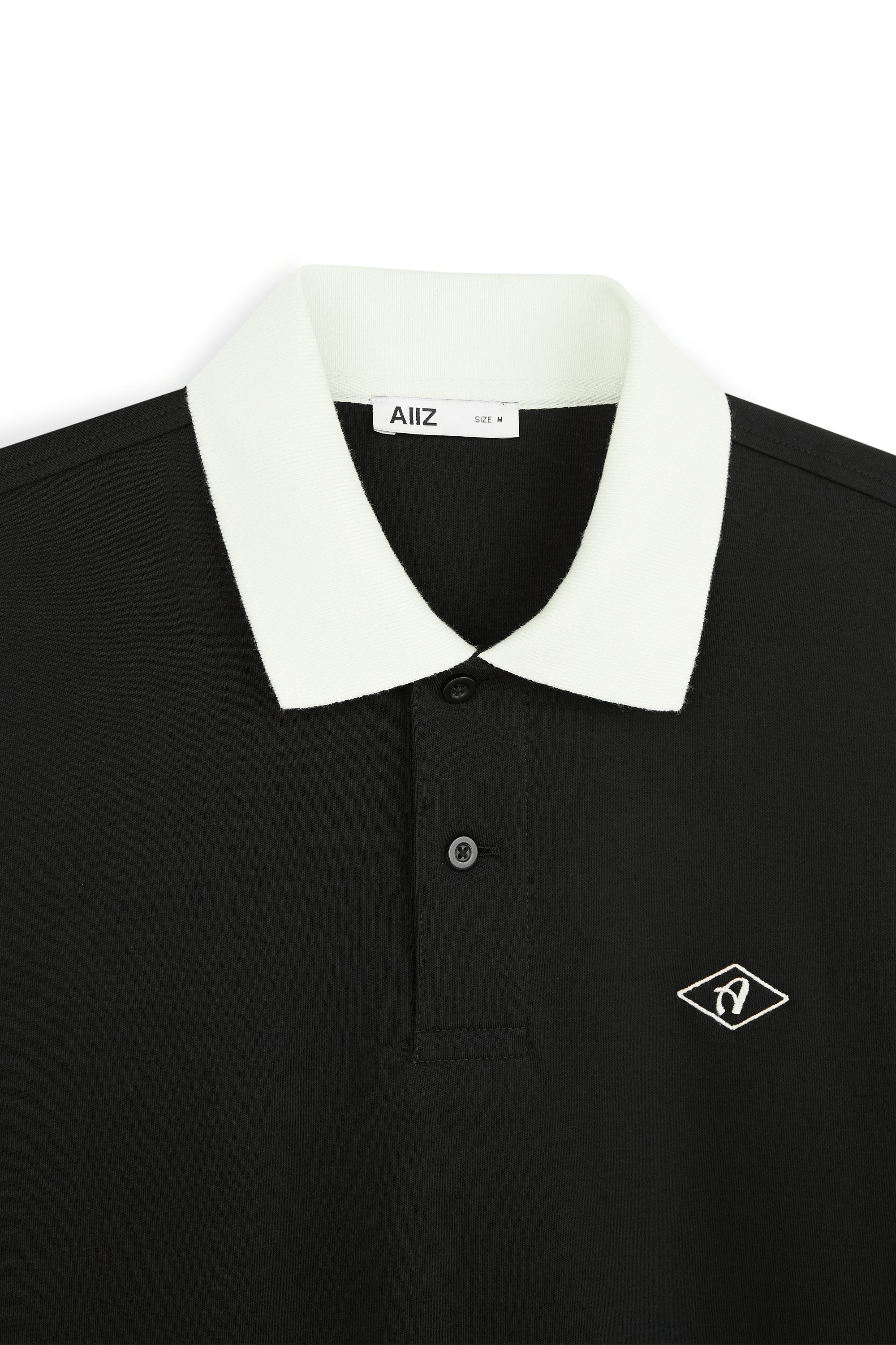 AIIZ Men’s Contrast Polo Shirt