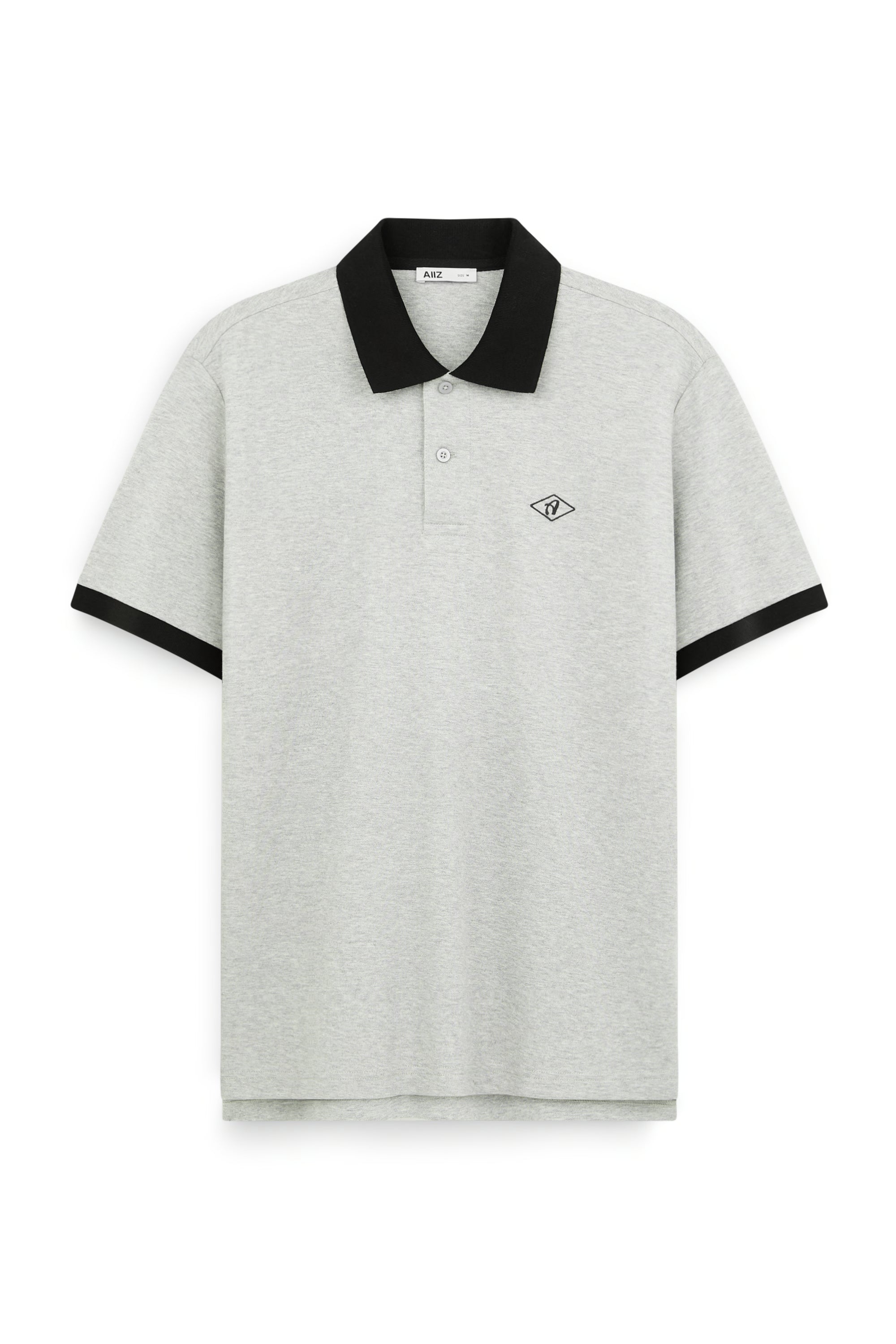 AIIZ Men’s Contrast Polo Shirt