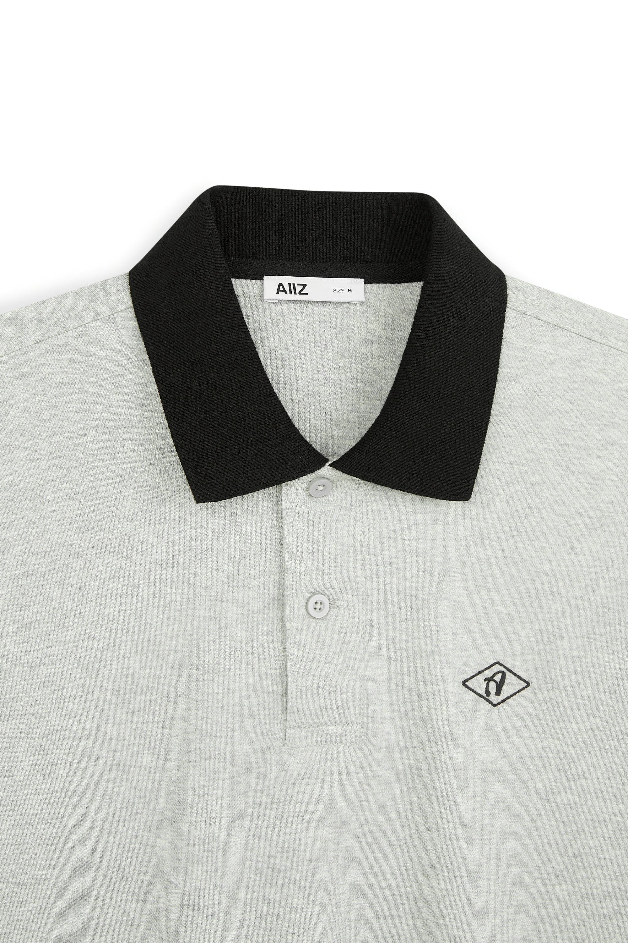 AIIZ Men’s Contrast Polo Shirt