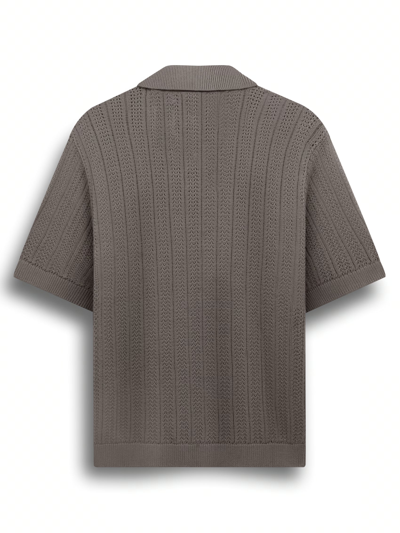 AIIZ Men’s Open Collar Polo Shirt