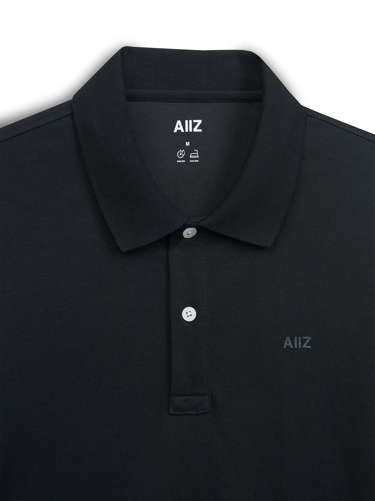 Men’s Cotton Polyester AIIZ Logo Polo Shirt