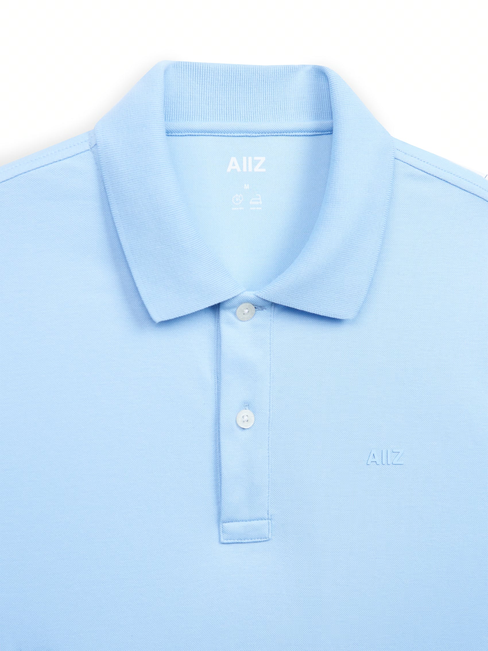 Men’s Cotton Polyester AIIZ Logo Polo Shirt