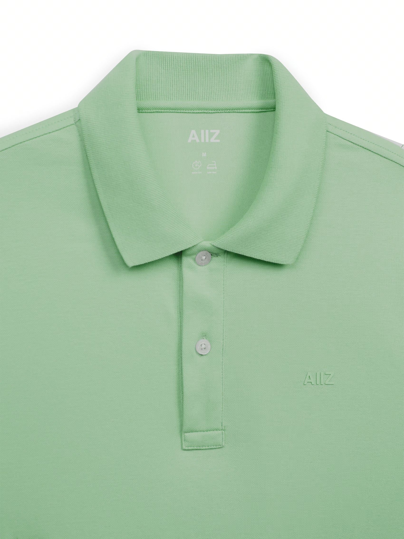 Men’s Cotton Polyester AIIZ Logo Polo Shirt