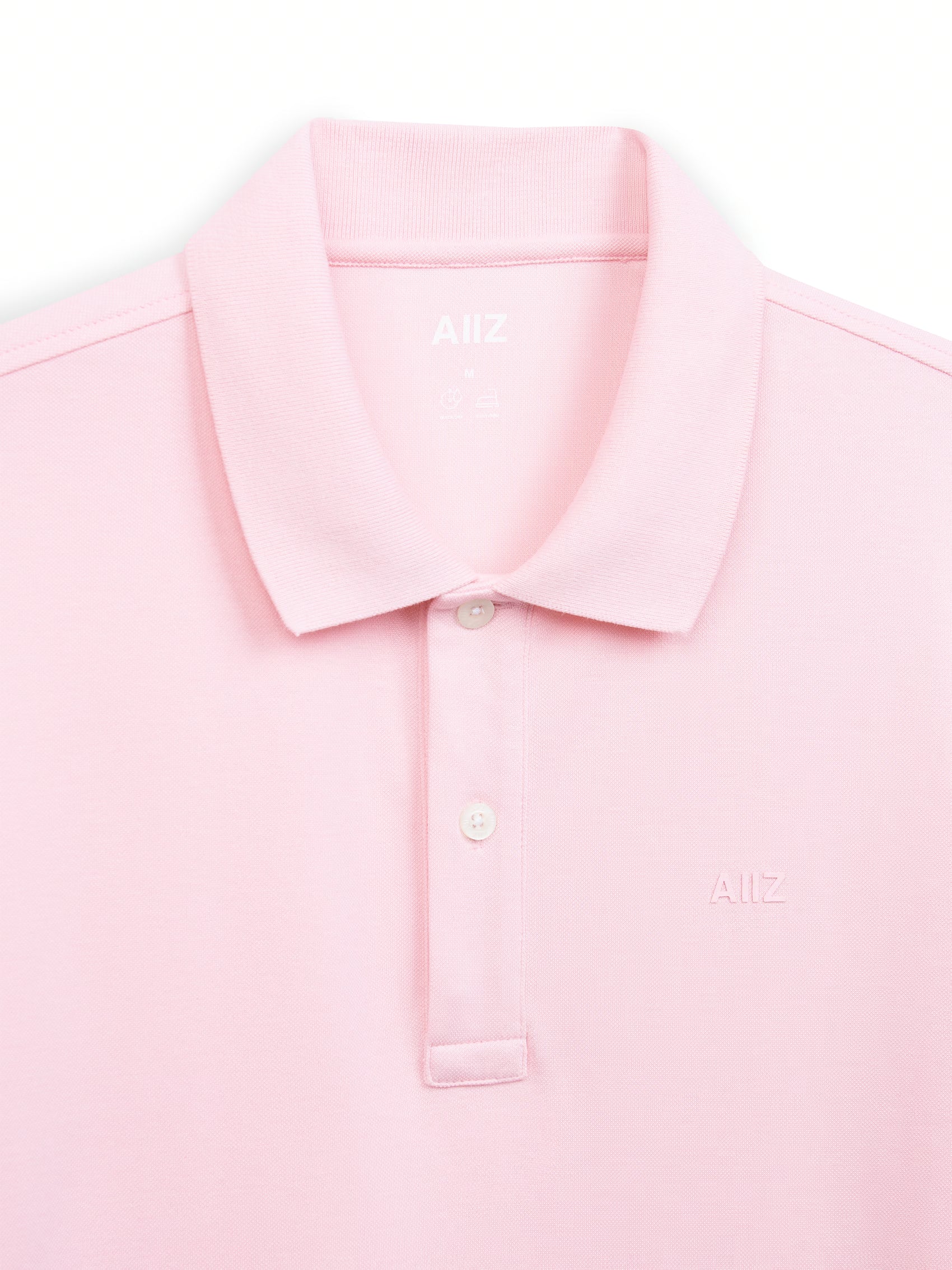 Men’s Cotton Polyester AIIZ Logo Polo Shirt