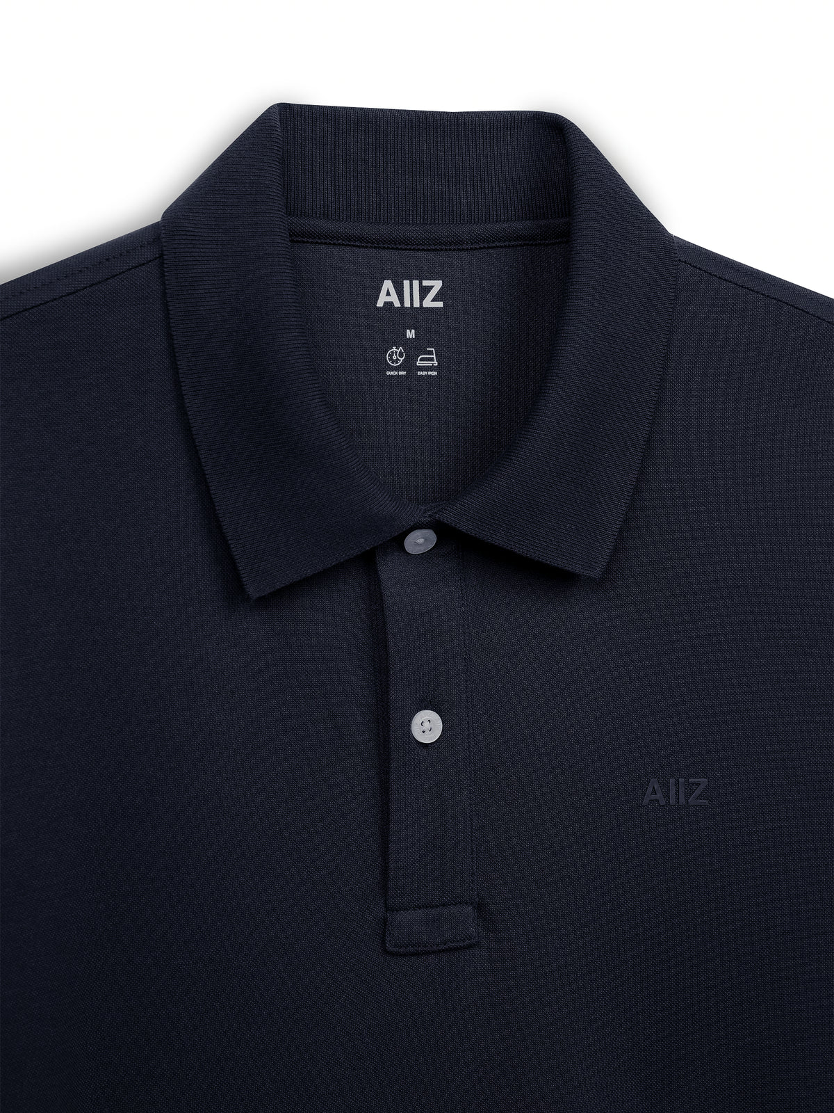 Men’s Cotton Polyester AIIZ Logo Polo Shirt