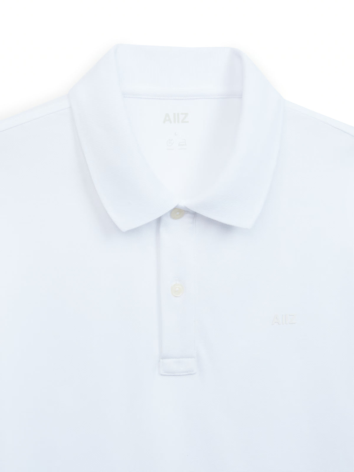Men’s Cotton Polyester AIIZ Logo Polo Shirt
