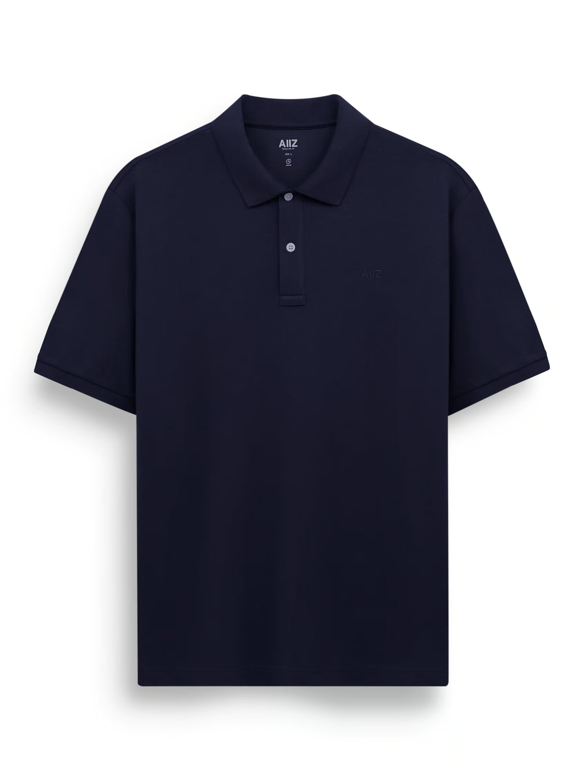 AIIZ Men’s AIIZ Logo Polo Shirt (Navy / S)