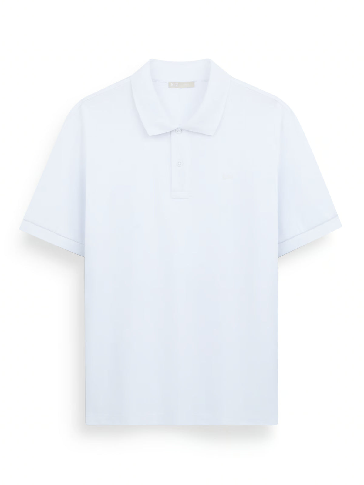 AIIZ Men’s AIIZ Logo Polo Shirt (White / S)